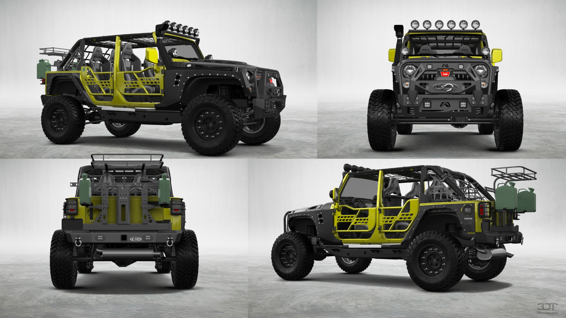 Jeep Wrangler Unlimited JK Rubicon Recon 4 Door SUV 2017 tuning