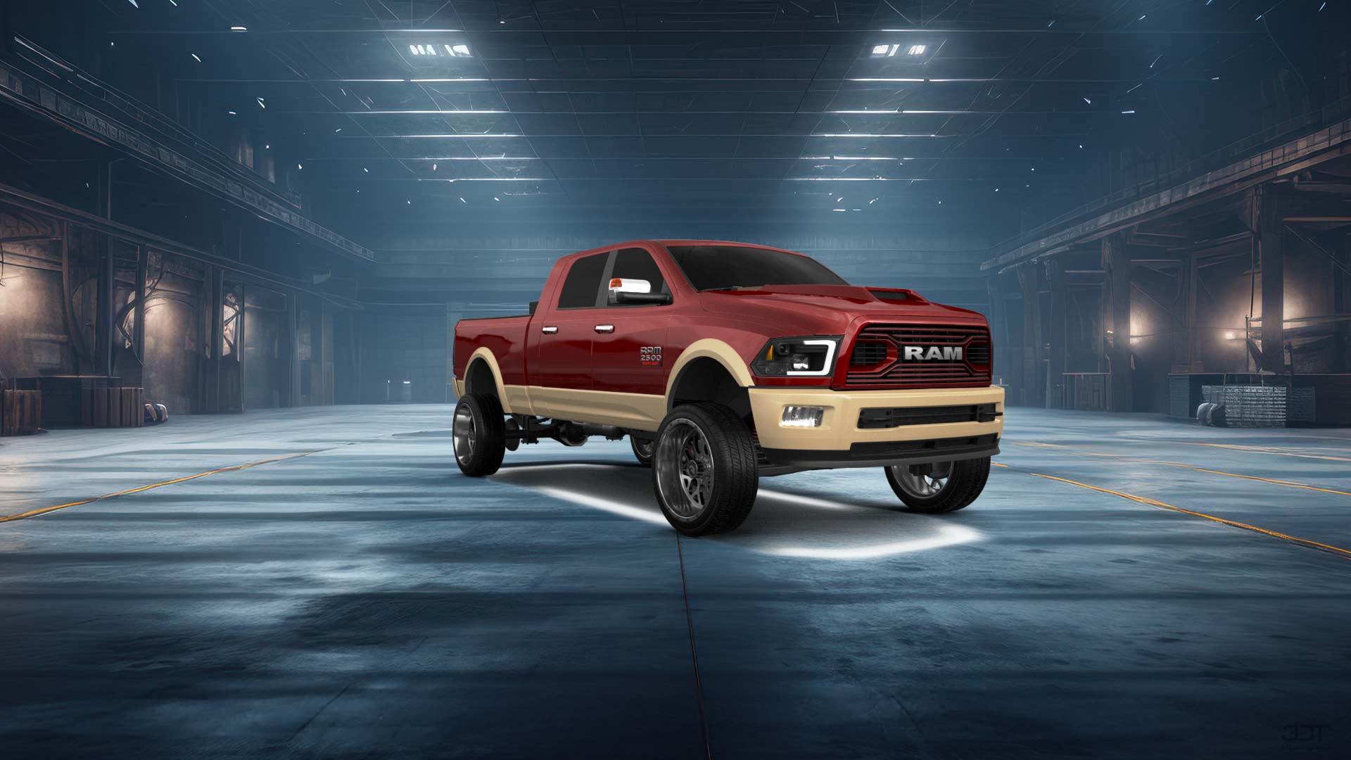 Dodge Ram 2500 Mega Cab 6.4 ft box 4 Door pickup truck 2010 tuning