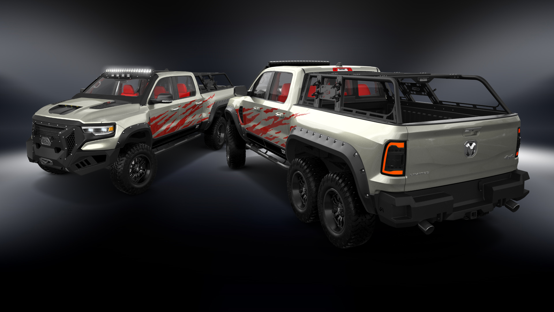 Dodge Ram Hennessey Mammoth 6X6 Truck 2021