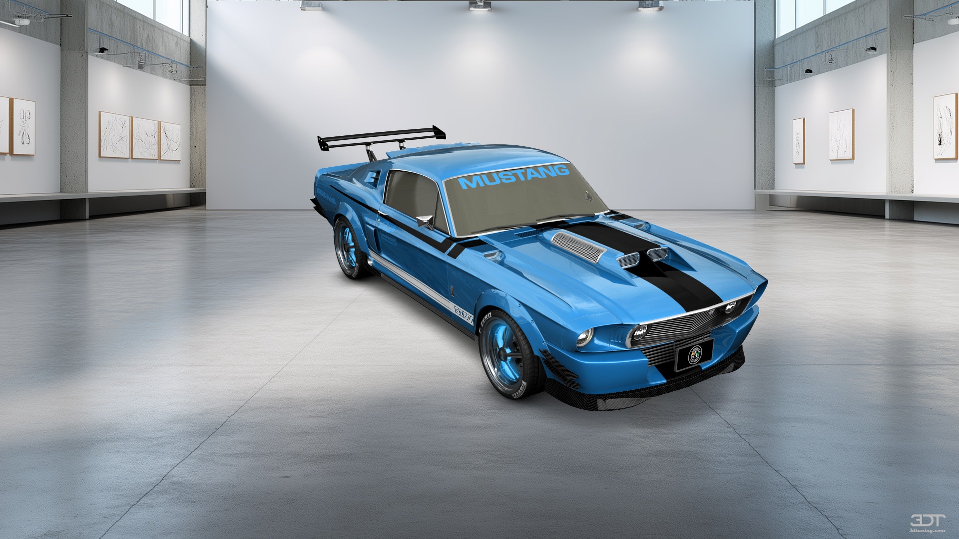 Mustang GT500 2 Door Coupe 1968 tuning