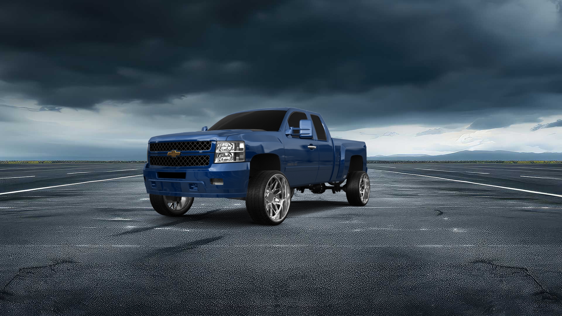 Chevrolet Silverado 2500 HD Extended Cab Pickup Truck 2007 tuning