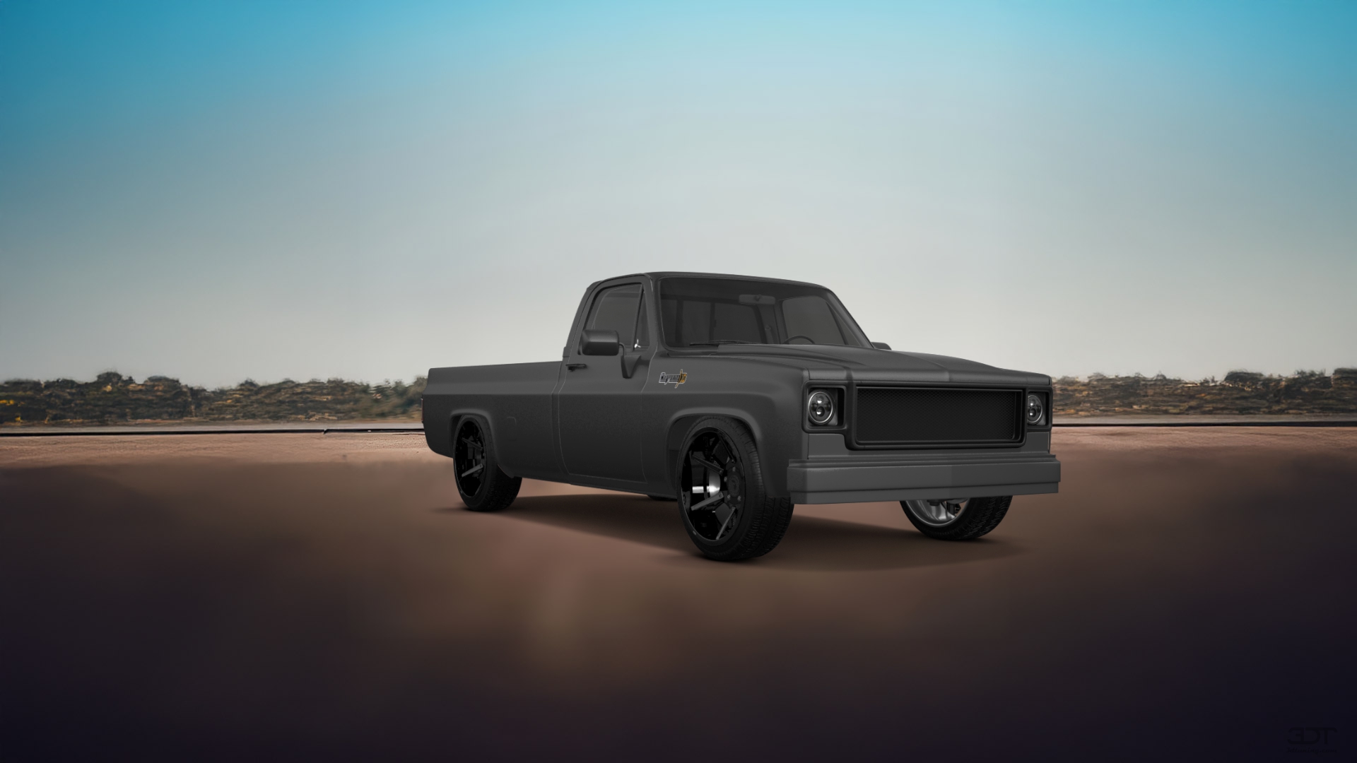 Chevrolet Silverado C-10 2 Door pickup truck 1973 tuning
