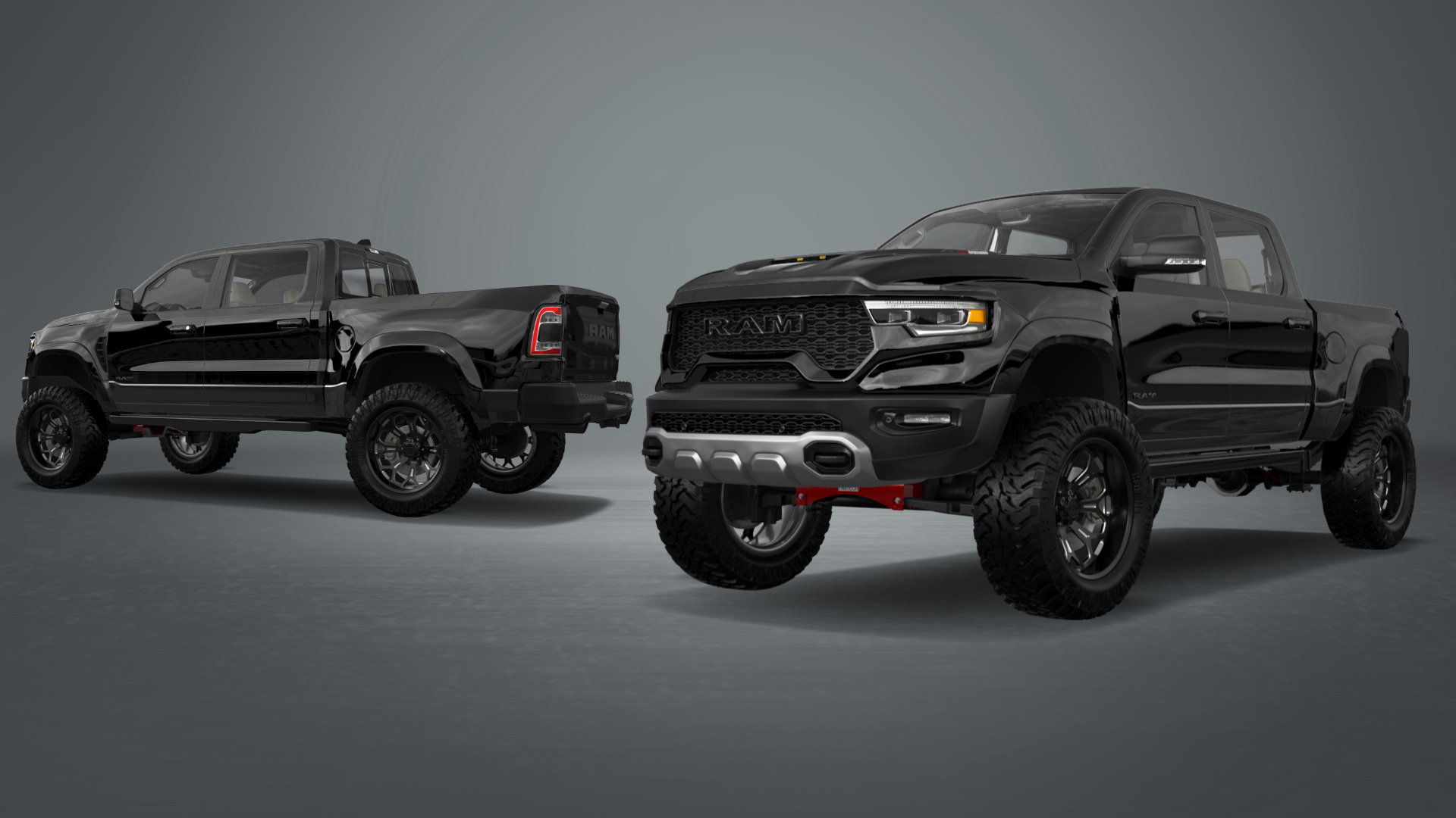 Dodge Ram 1500 TRX 4 Door pickup truck 2021 tuning