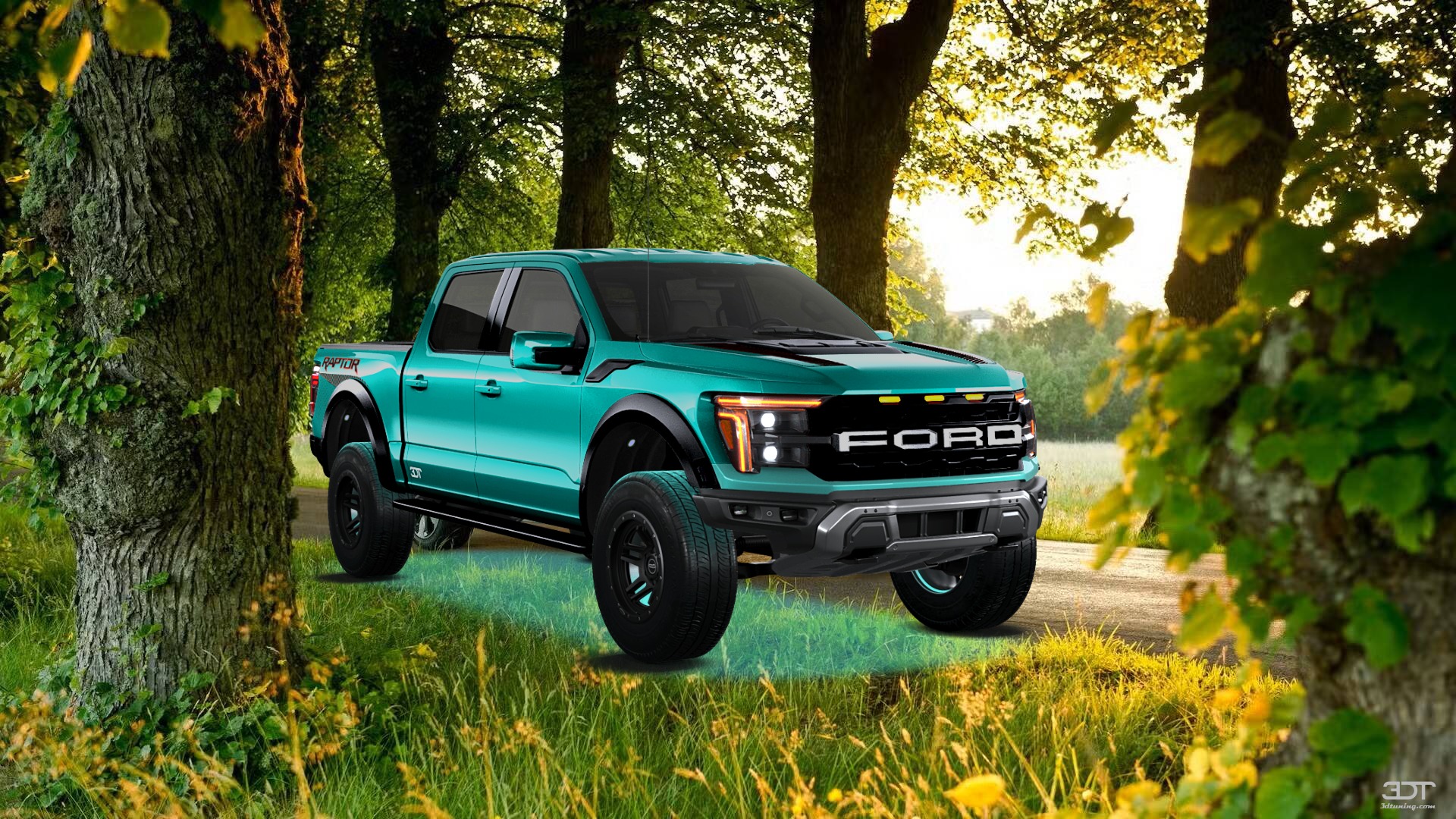 Ford F-150 Raptor 4 Door pickup truck 2024 Images
