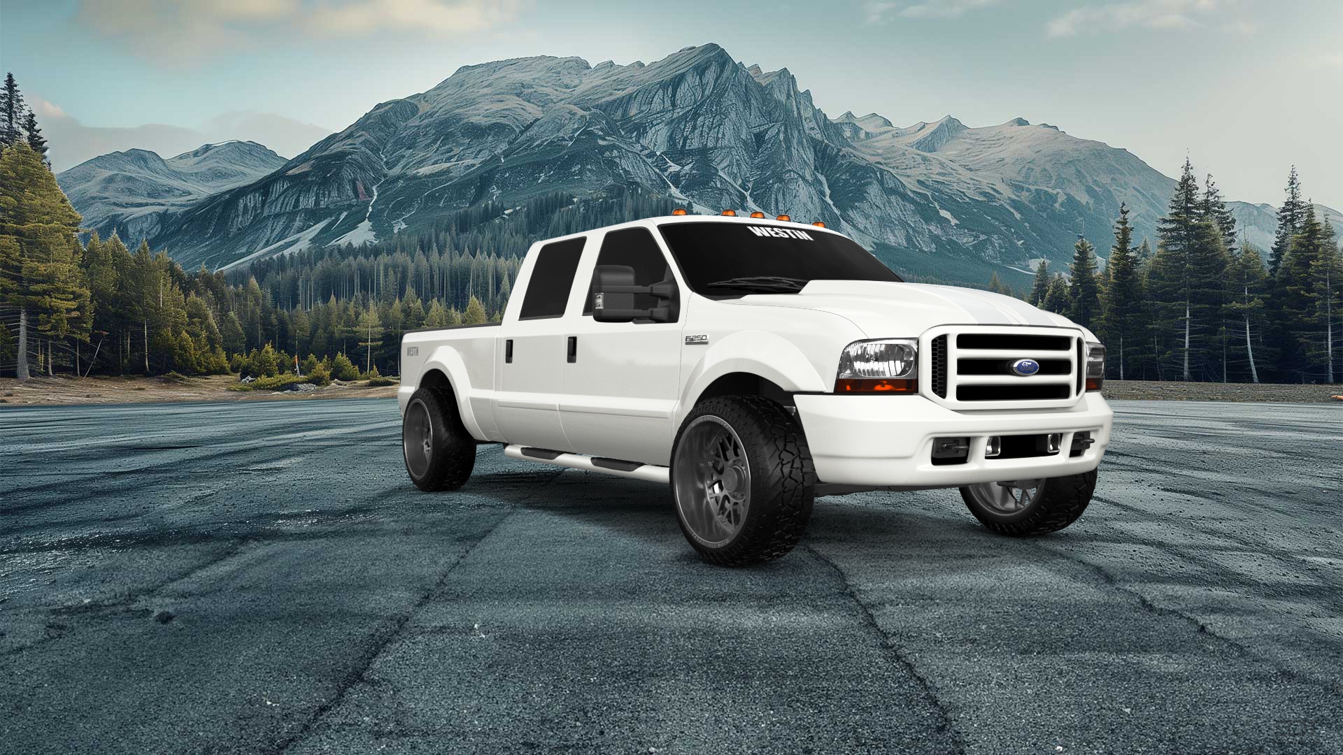 Ford F-250 Crew Cab 4 Door pickup truck 1999