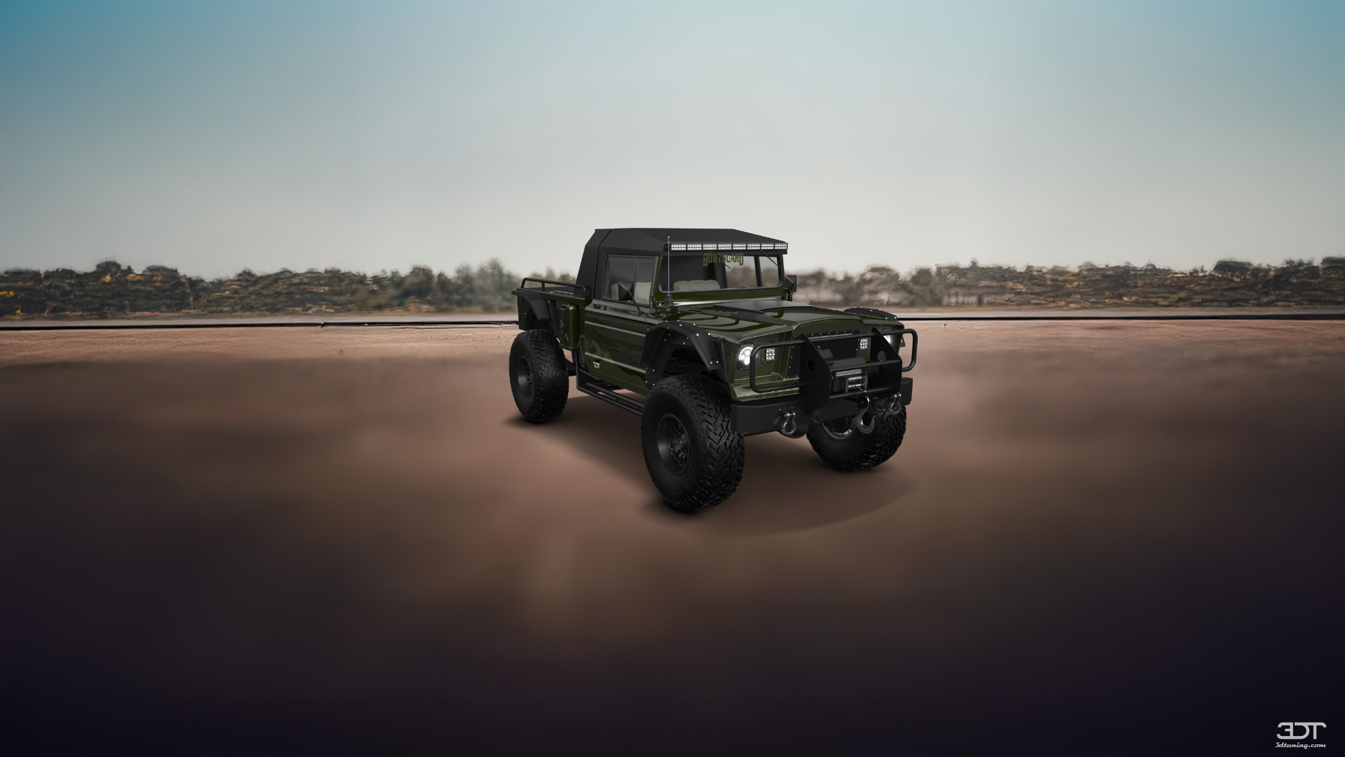 Jeep Kaiser M715 2 Door pickup truck 1968 tuning