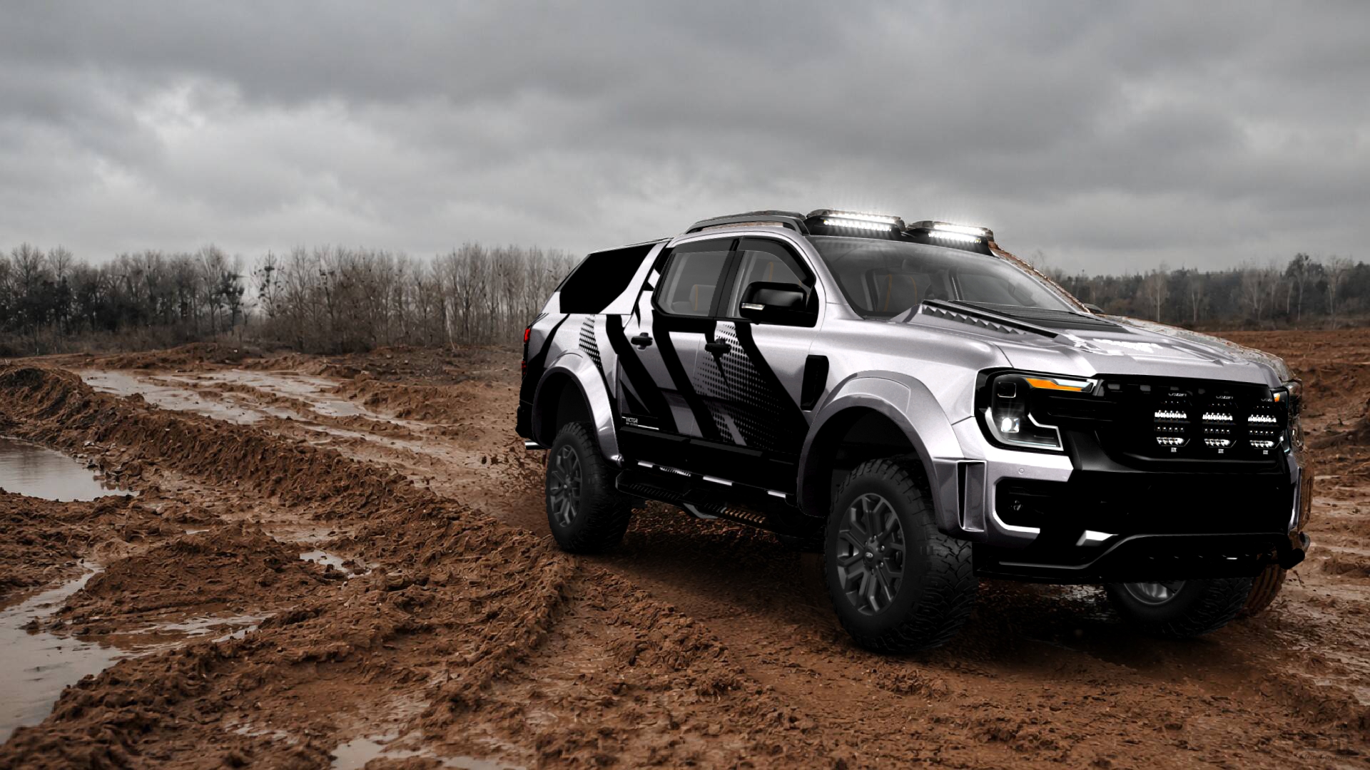 Ford Ranger 4 Door pickup truck 2022 Images