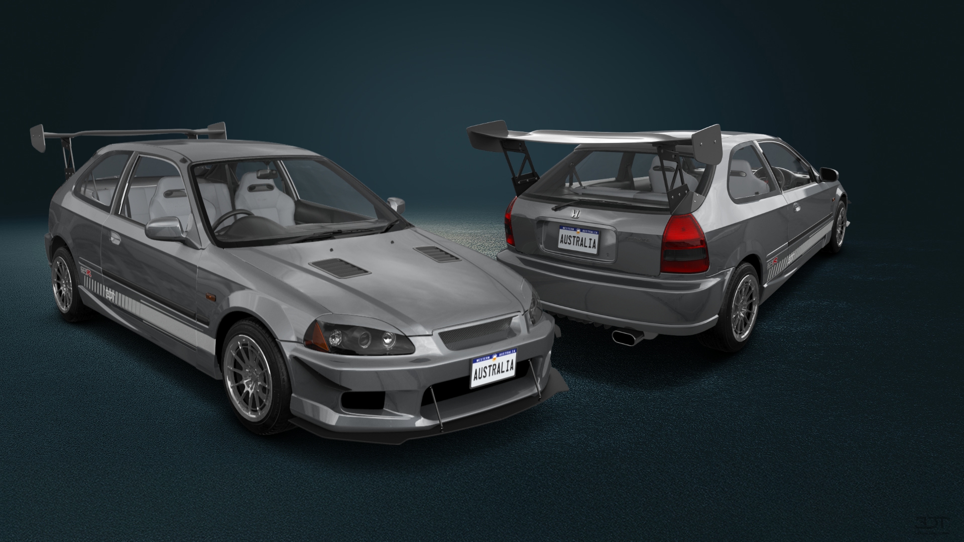 Honda Civic 3 Door Hatchback 1997 Images