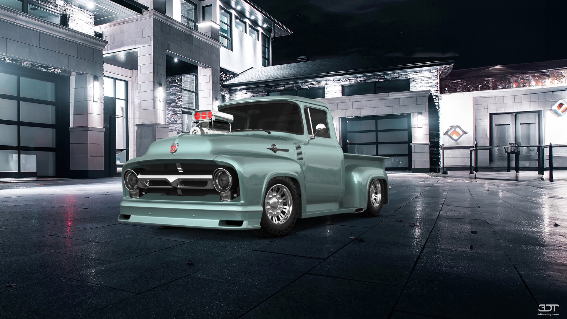 Ford F-100 2 Door truck 1956 tuning