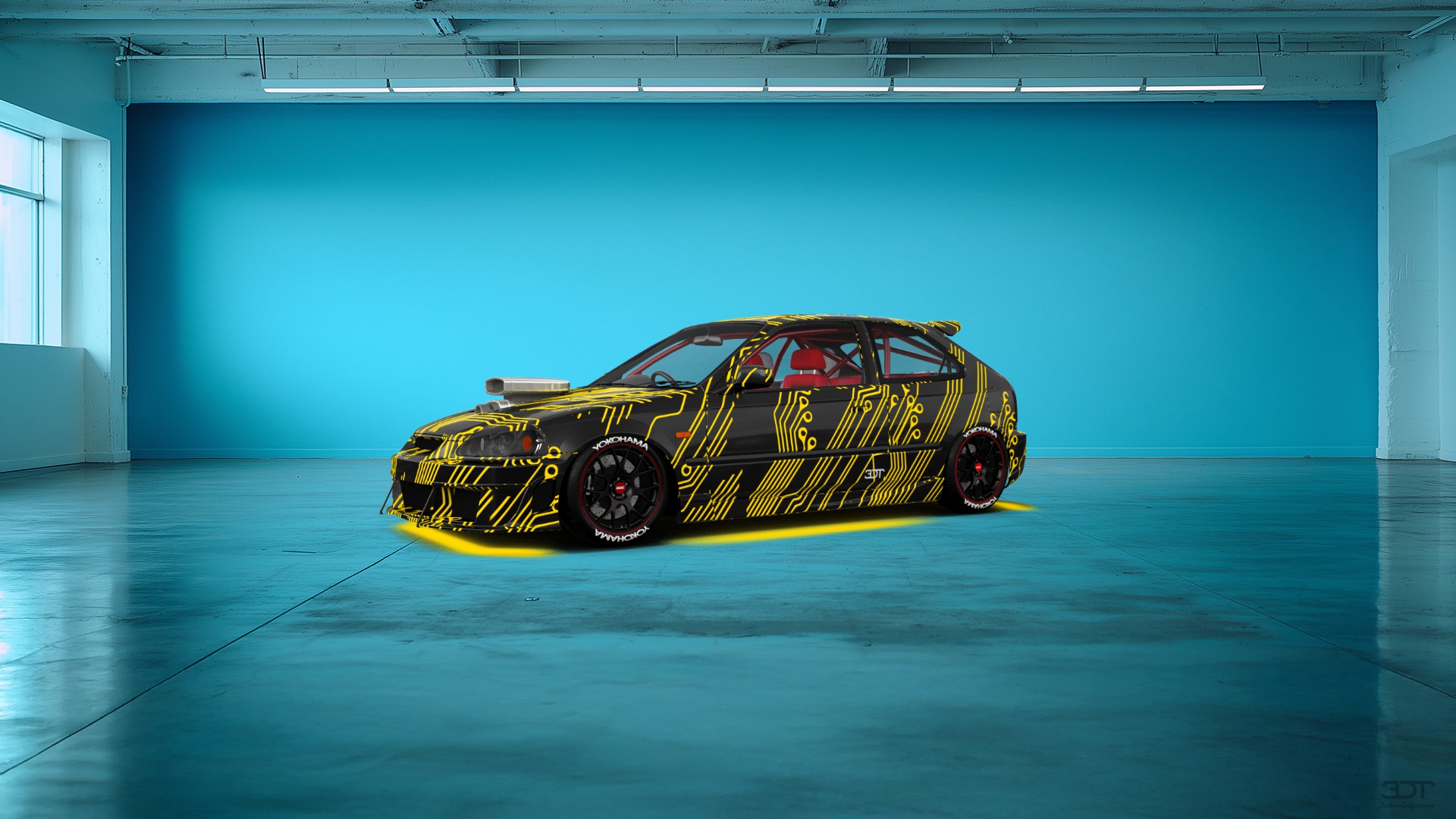 Honda Civic 3 Door Hatchback 1997 tuning