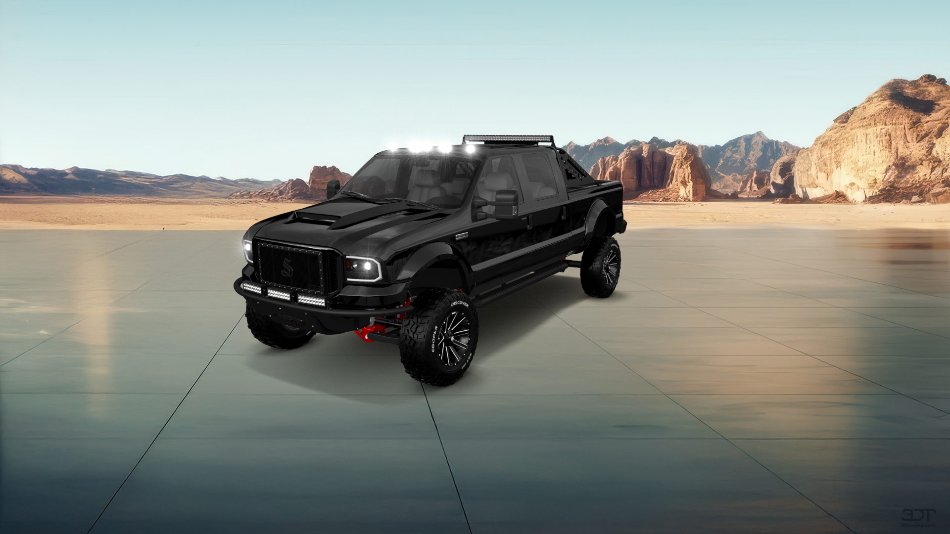 Ford F-250 Crew Cab 4 Door pickup truck 1999 tuning