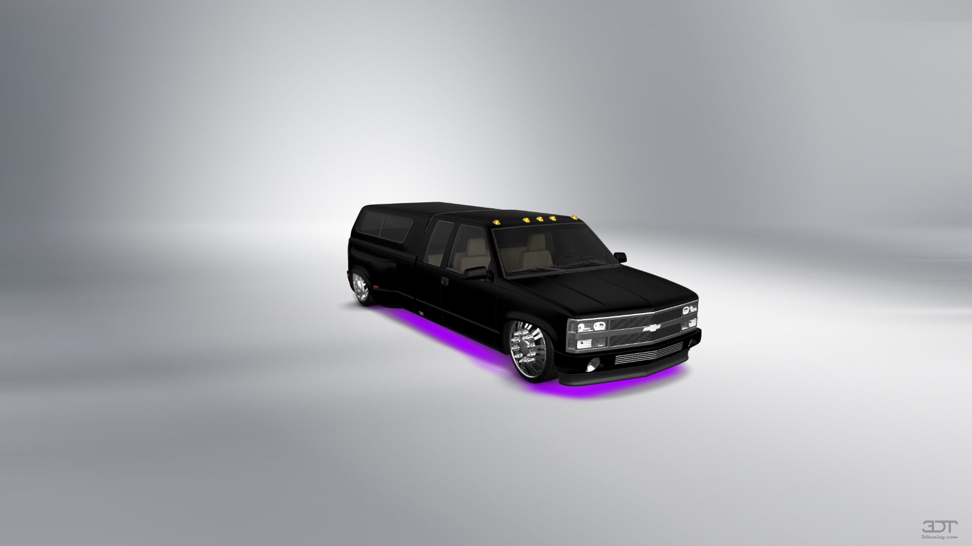 Chevrolet K3500 Extended Cab Pickup Truck 1988