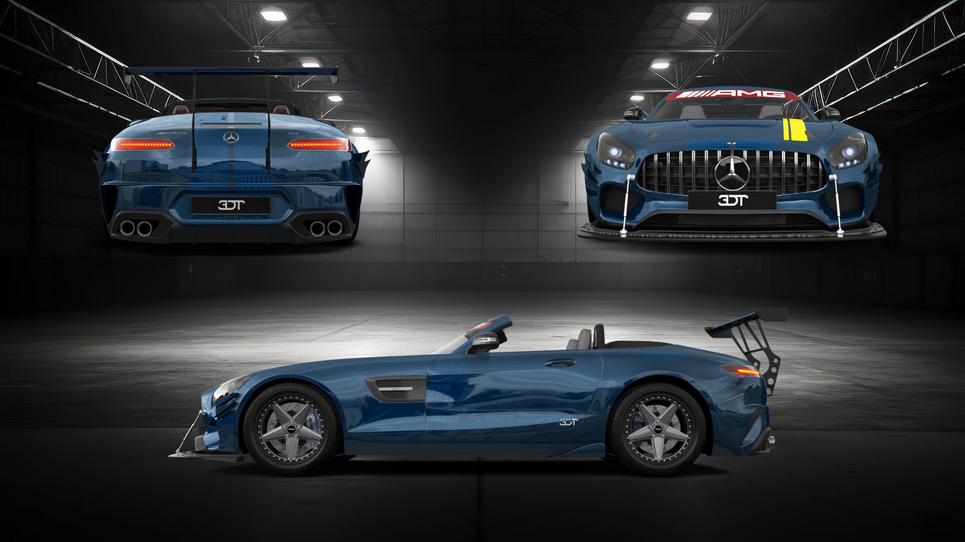 Mercedes AMG GT 2 Door Convertible 2016 tuning