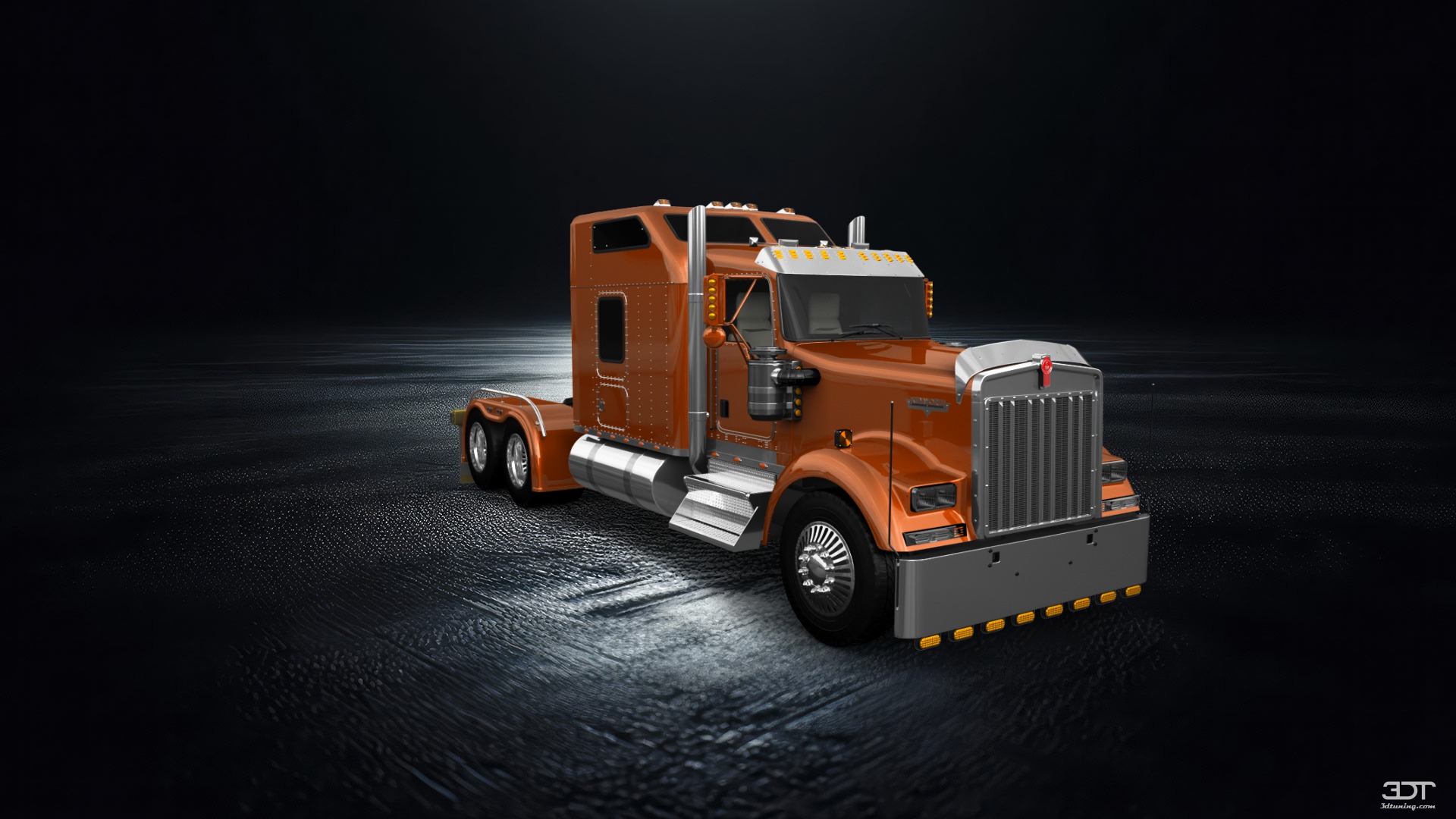 Kenworth W900 Sleeper Cab Truck 2015