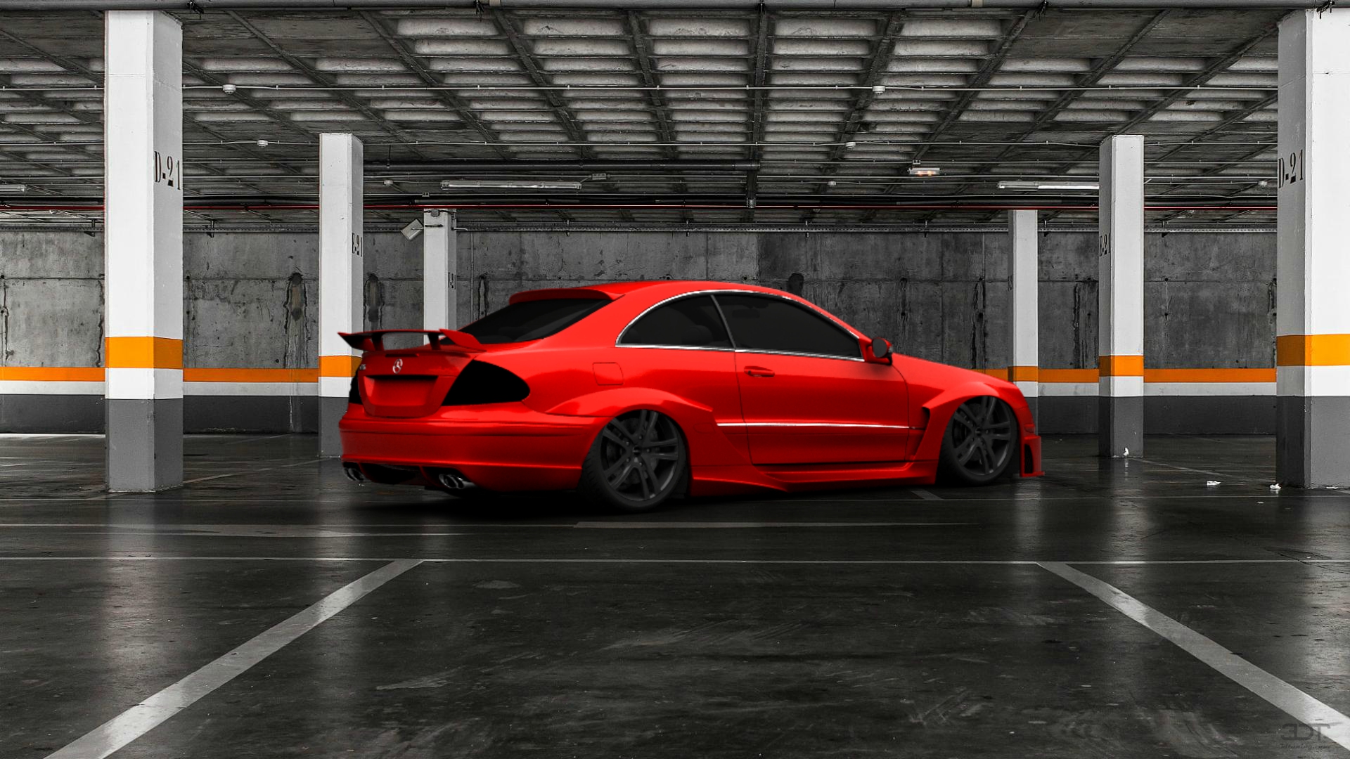 Mercedes CLK Coupe 2004 Images