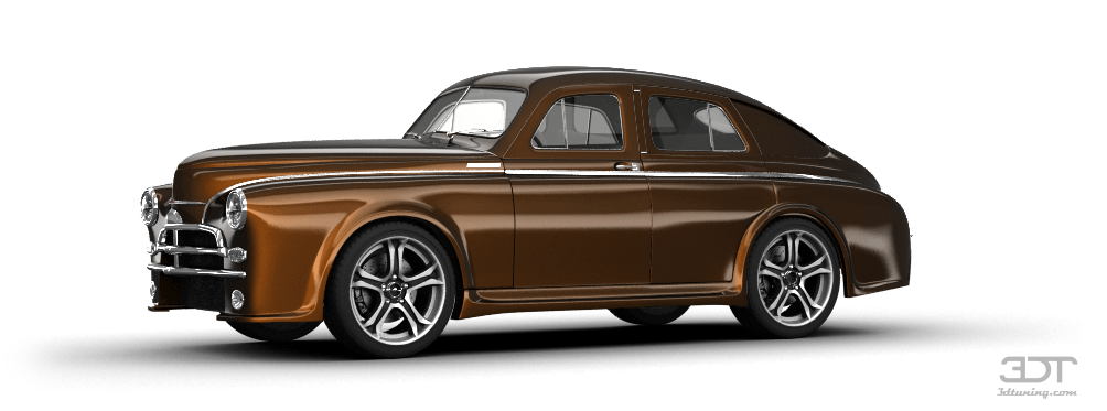 Tuning GAZ M20 Pobeda Fastback 1950