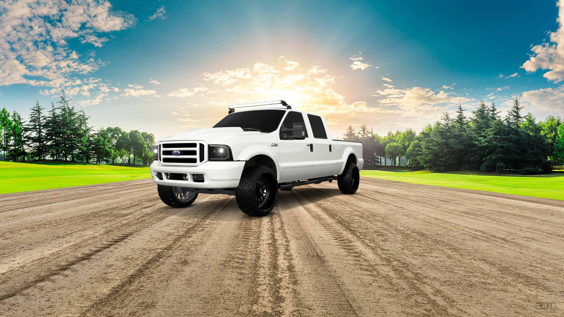 Ford F-250 Crew Cab 4 Door pickup truck 1999