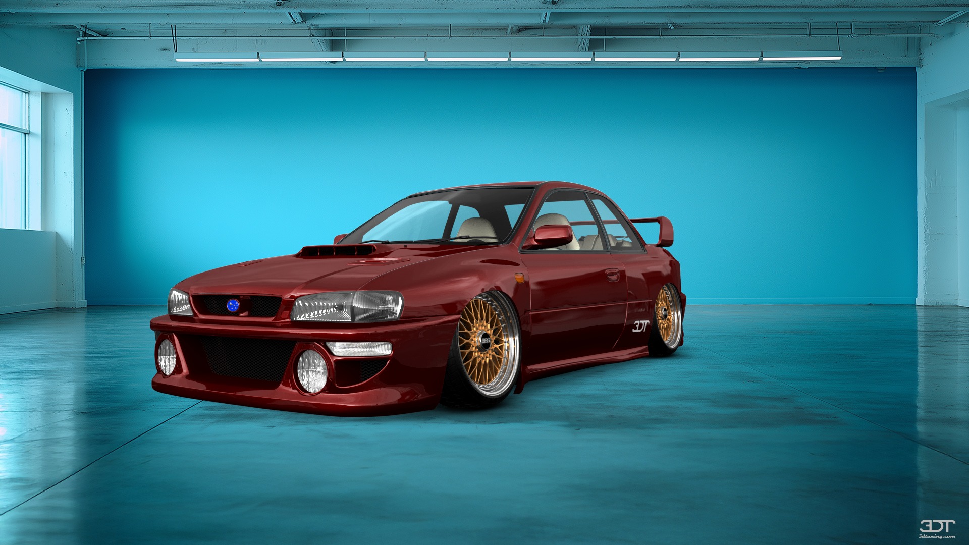 Subaru Impreza WRX STI 22B 2 Door Coupe 2000 tuning