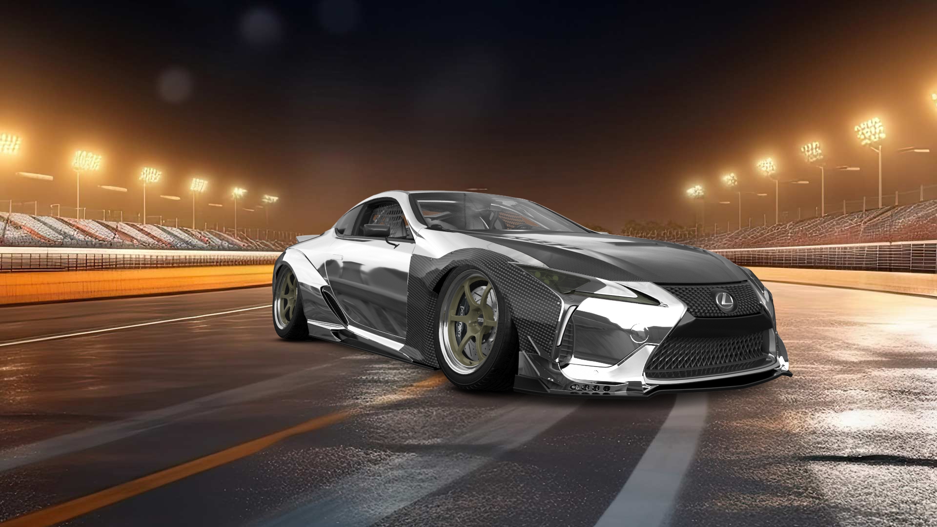 Lexus LC500 2 door fastback coupe 2017