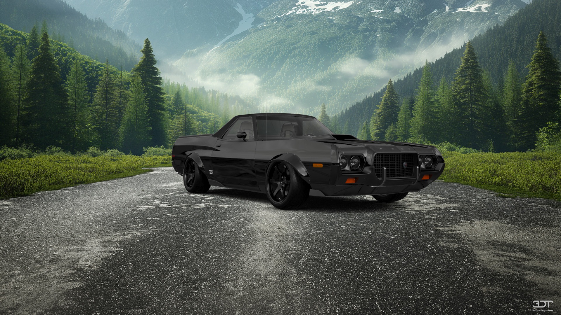 Ford Ranchero 2 Door Coupe 1972 tuning