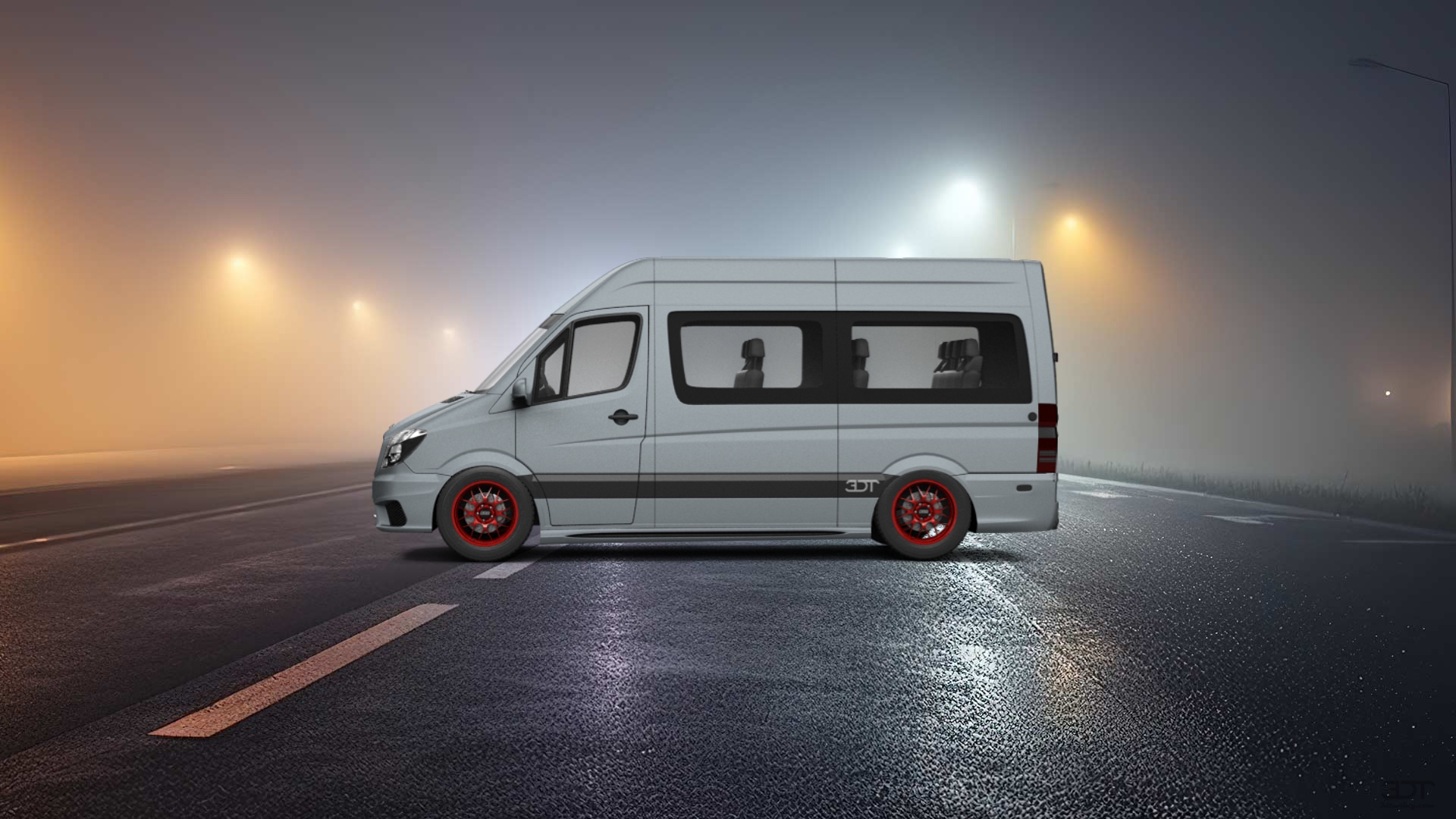 Mercedes Sprinter Passenger Van 2013 tuning