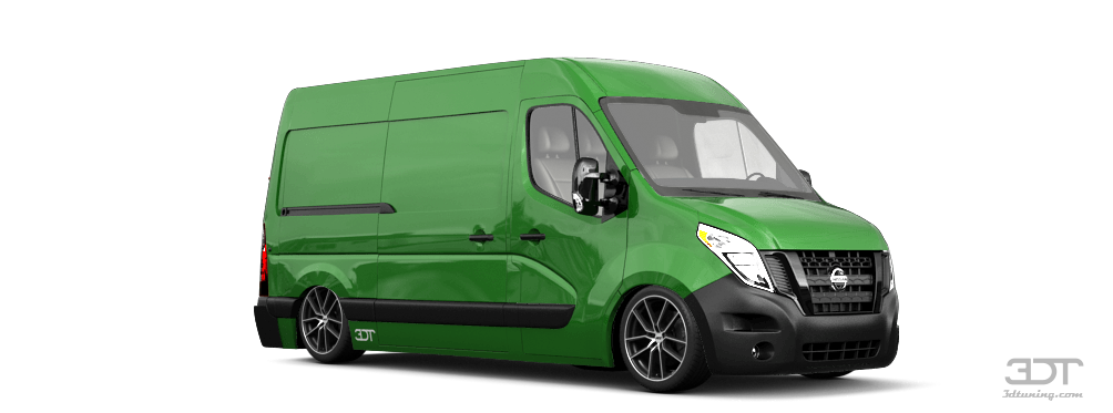 Tuning Nissan NV400 panel van 2010