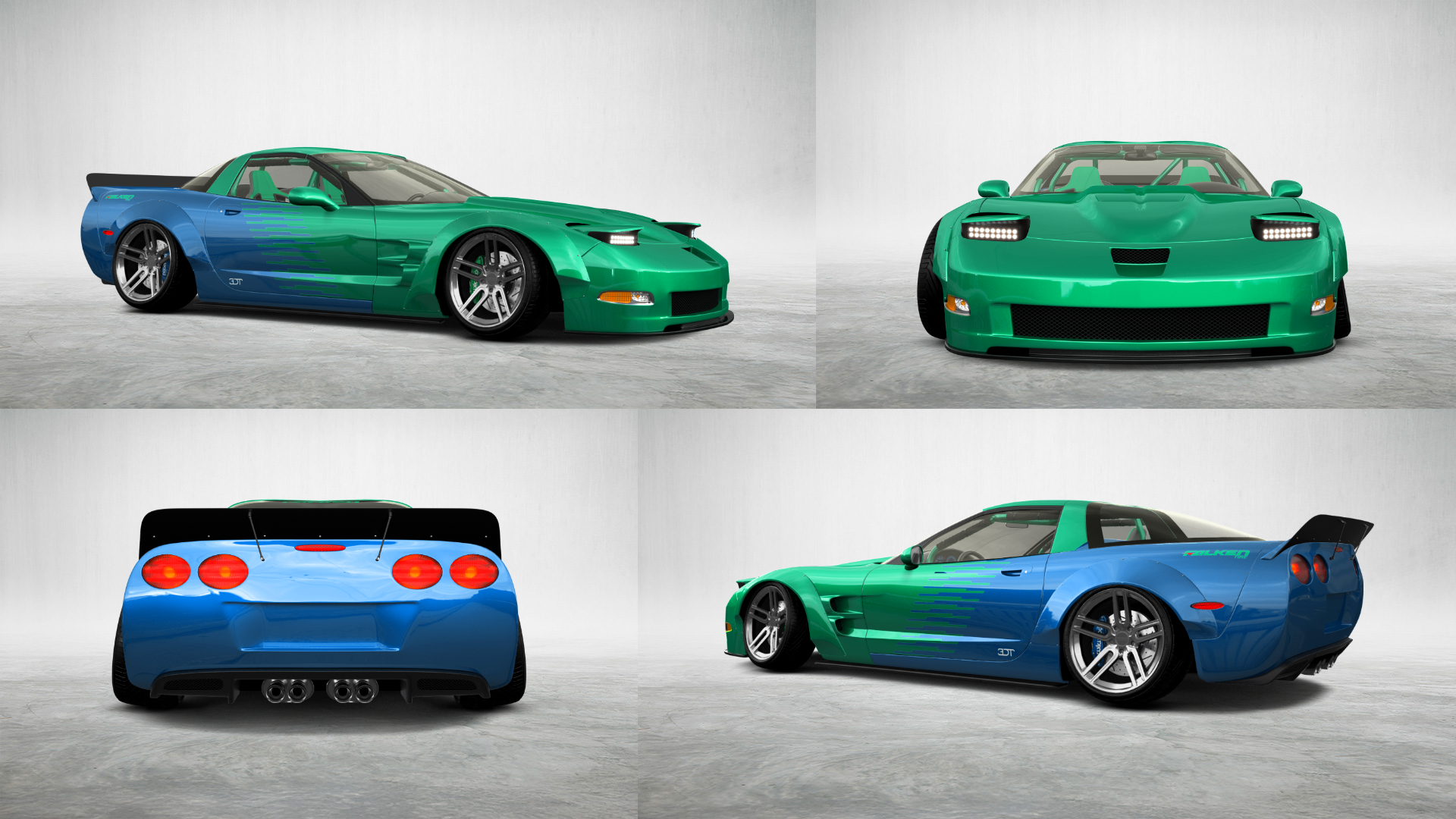 Chevrolet Corvette C5 Fastback 2 Door Coupe 1997 tuning