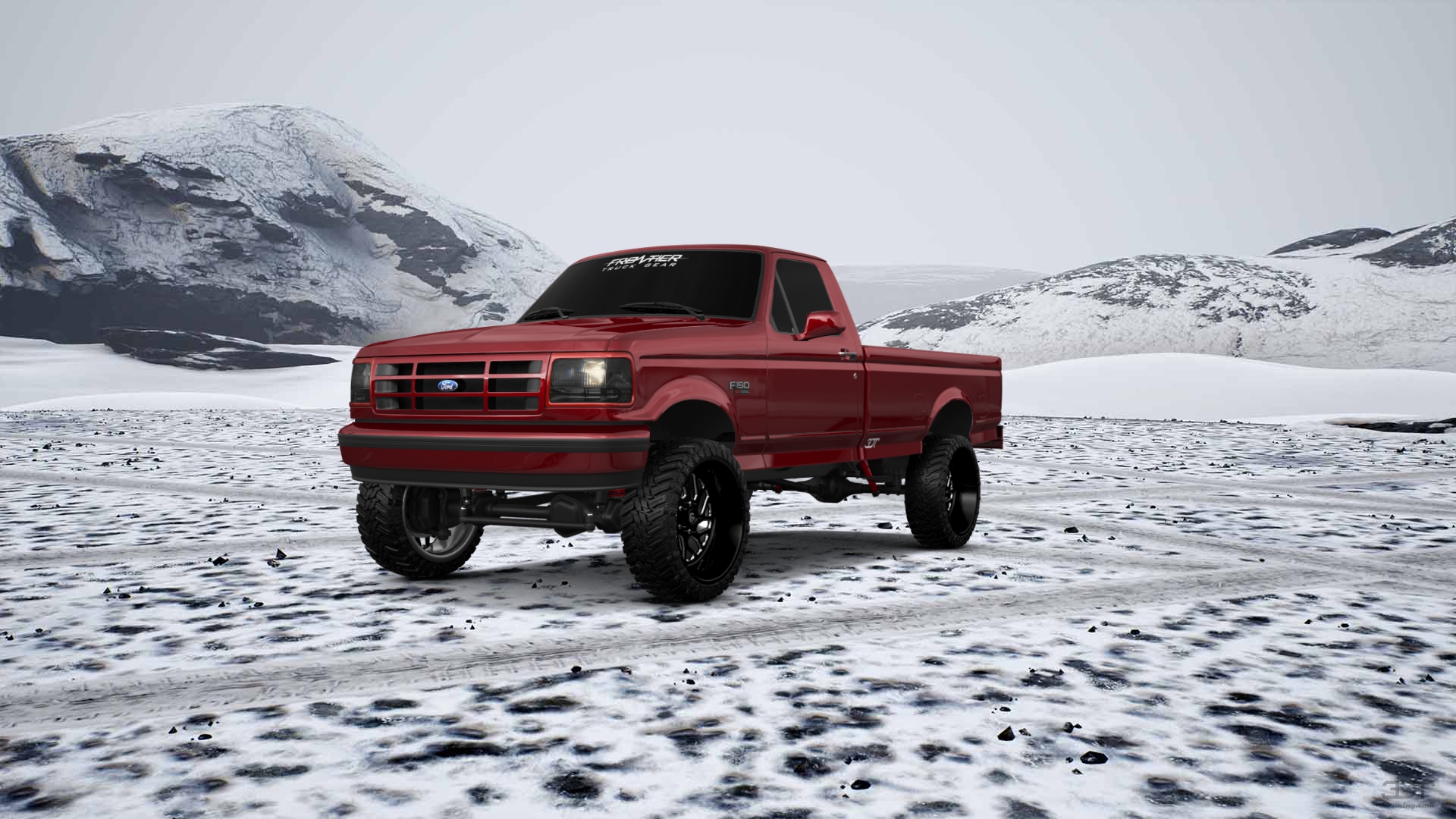 Ford F-150 Regular Cab 2 Door pickup truck 1992 tuning
