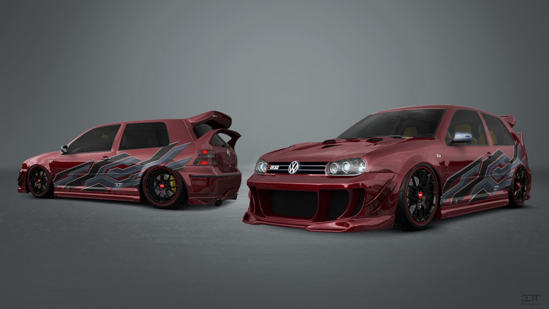 Volkswagen Golf 4 (mk4) 3 Door Hatchback 1997 tuning