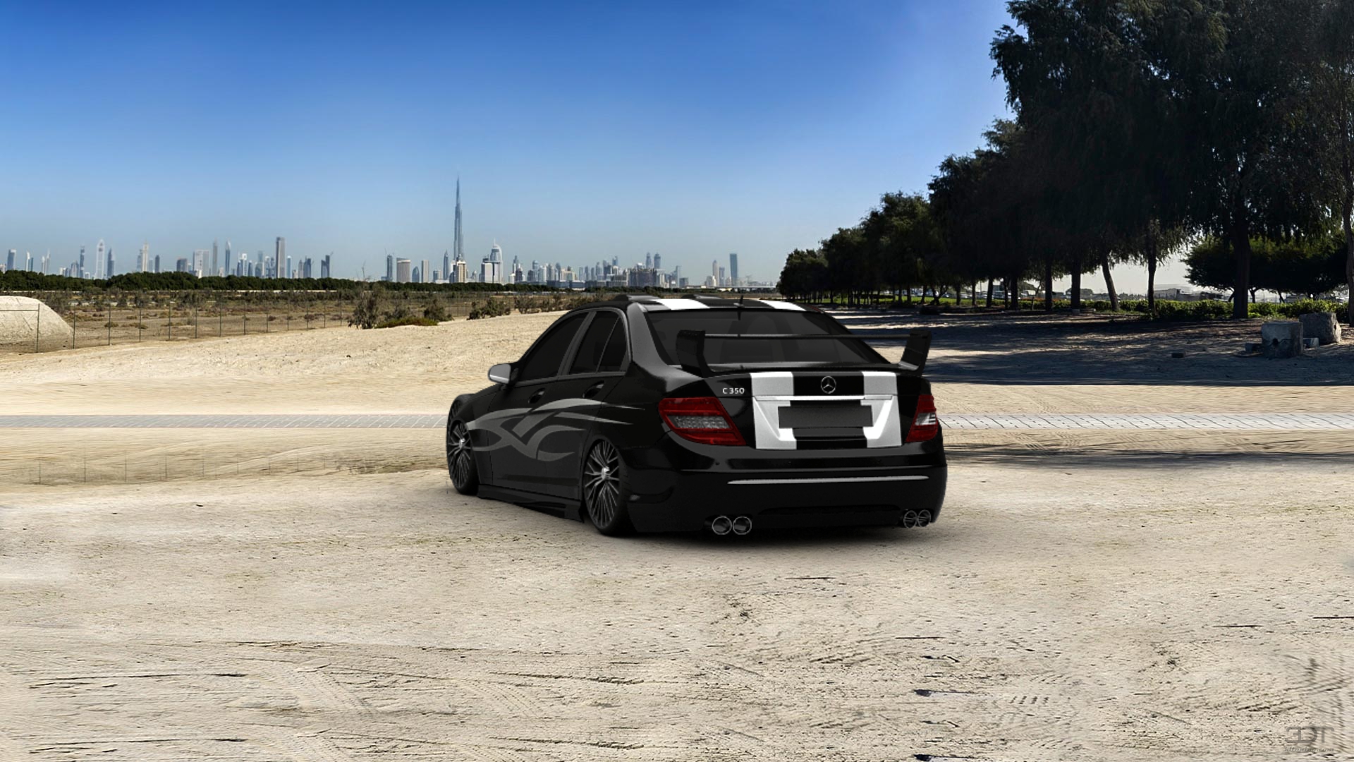 Mercedes C class Sedan 2007 tuning