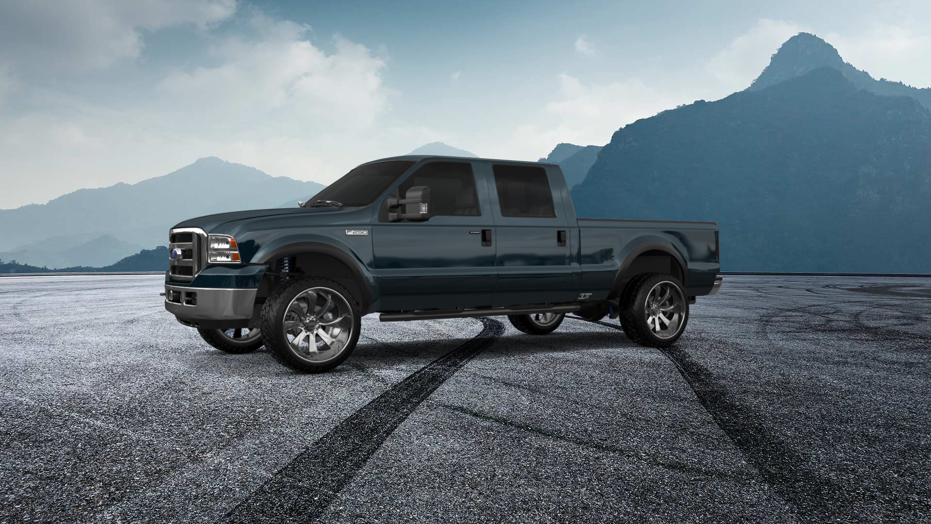 Ford F-250 Crew Cab 4 Door pickup truck 1999 tuning