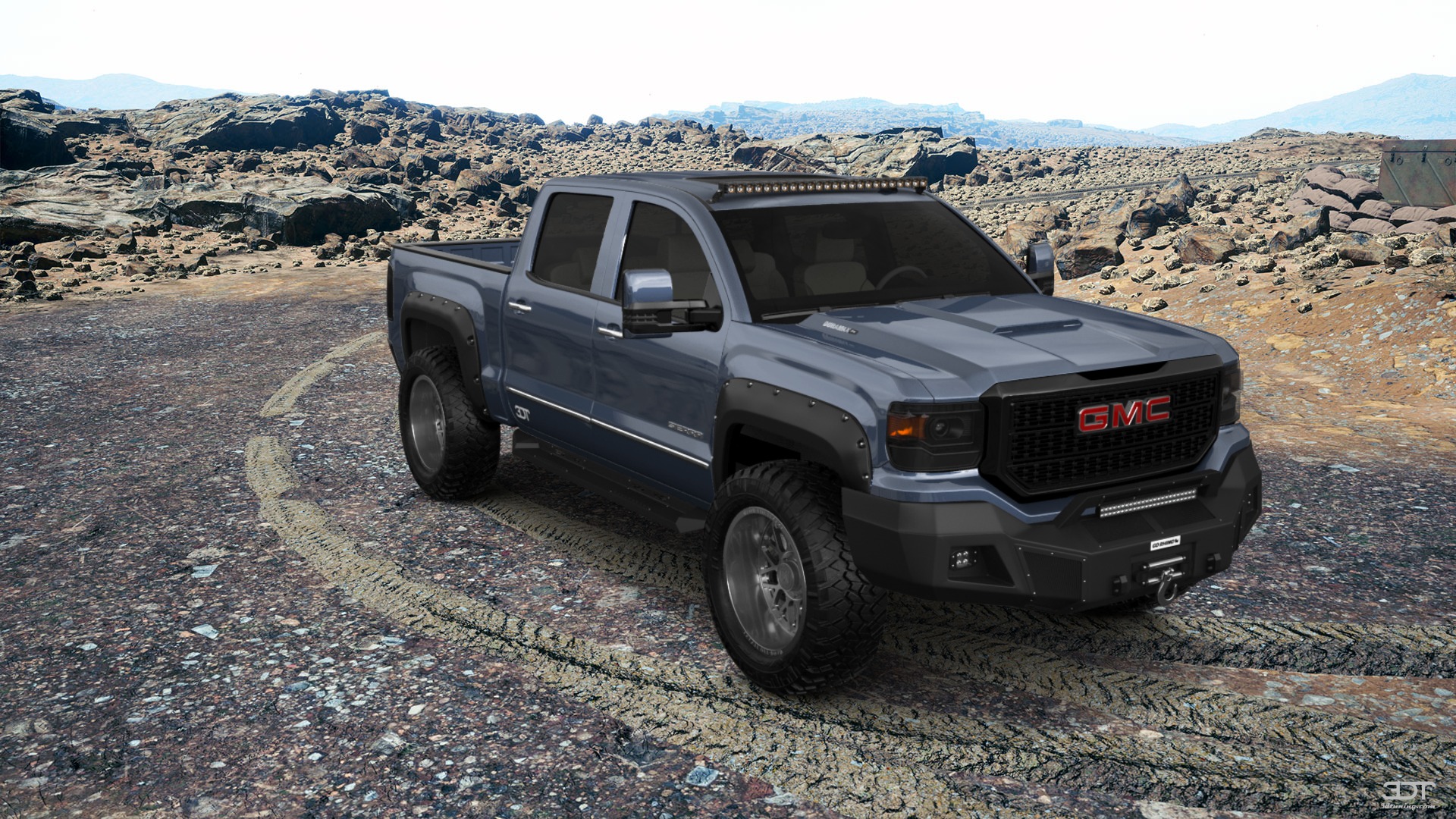 GMC Sierra 1500 Crew Cab 4 Door pickup truck 2016 tuning