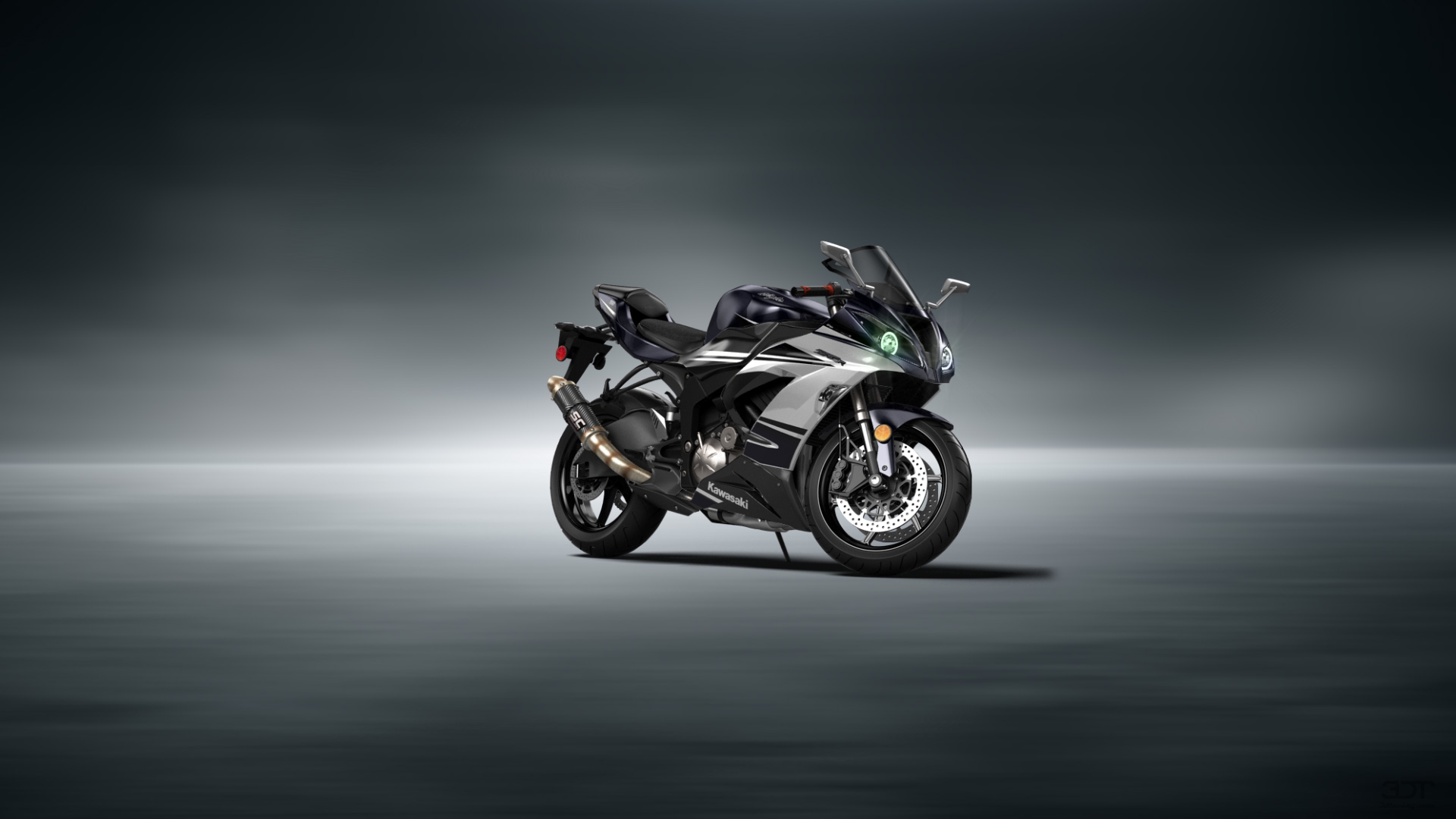 Kawasaki Ninja ZX 6R Sport Bike 2015