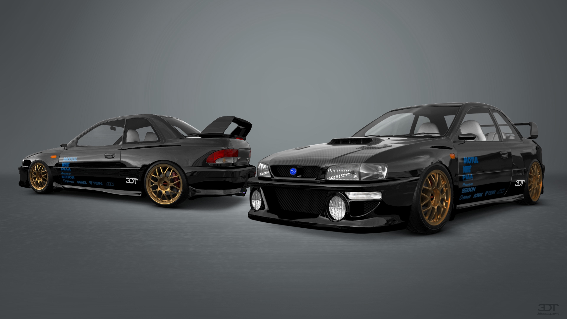 Subaru Impreza WRX STI 22B 2 Door Coupe 2000 tuning