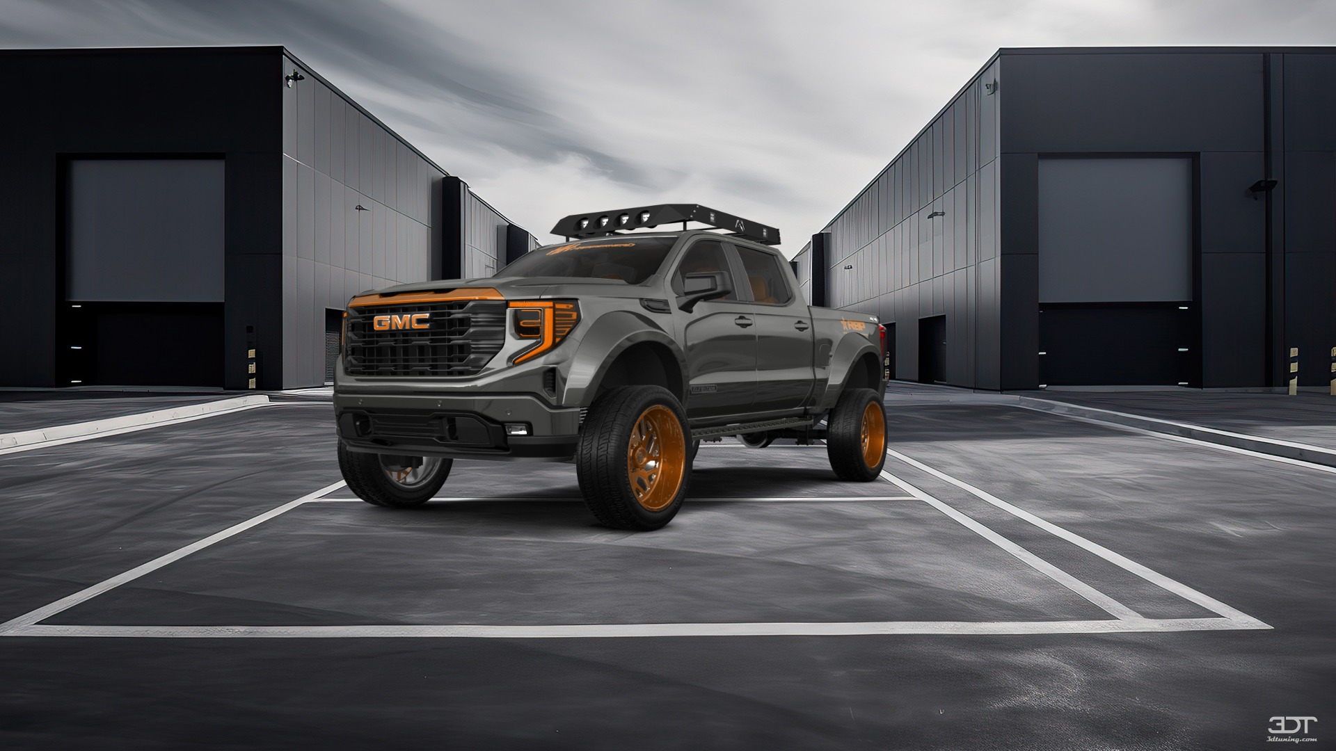 GMC Sierra 1500 Crew Cab 5.8 ft box 4 Door pickup truck 2023 tuning