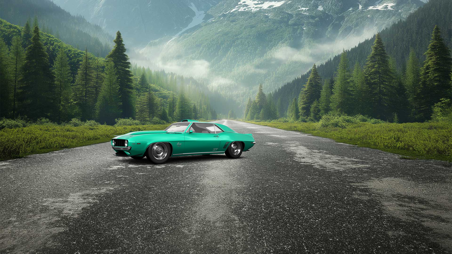 Chevrolet Camaro SS 2 Door Hardtop 1969 tuning
