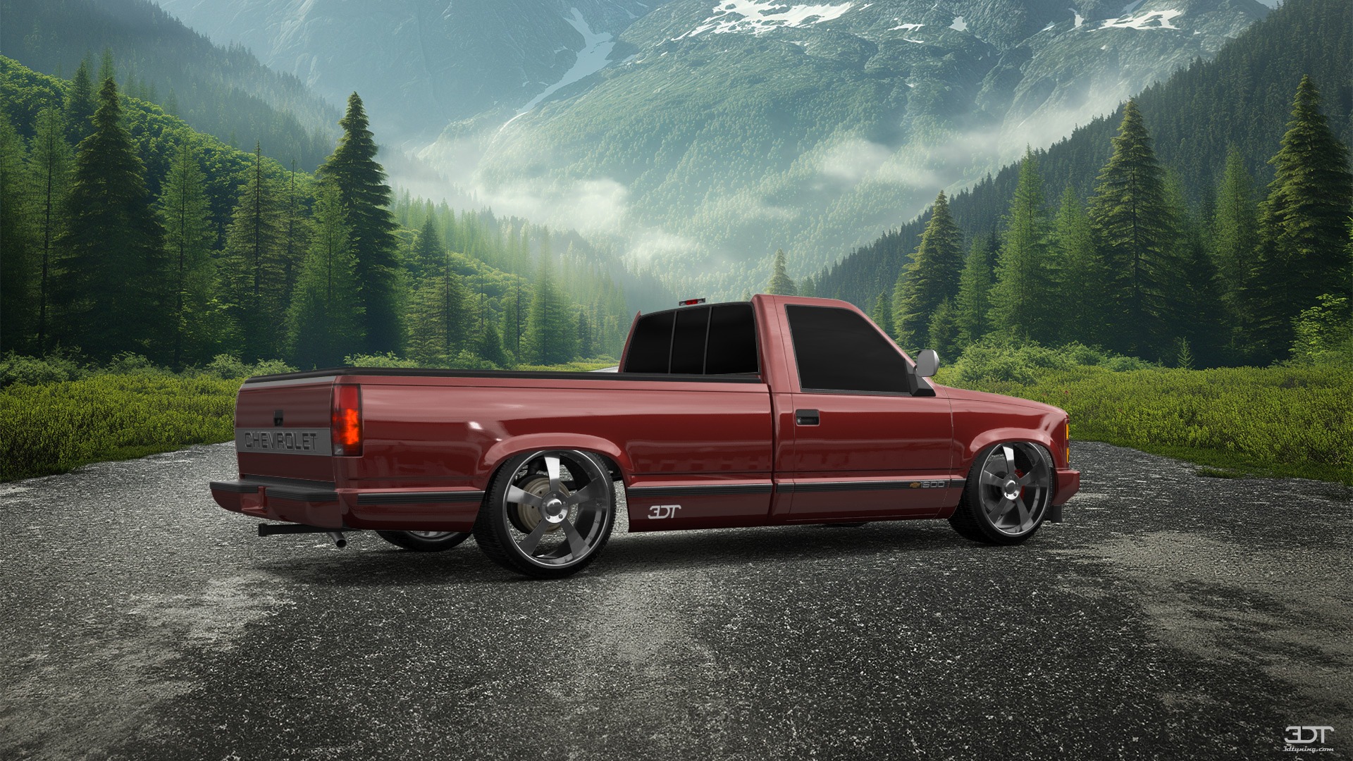Chevrolet K1500 Regular Cab Fleetside Pickup 1988
