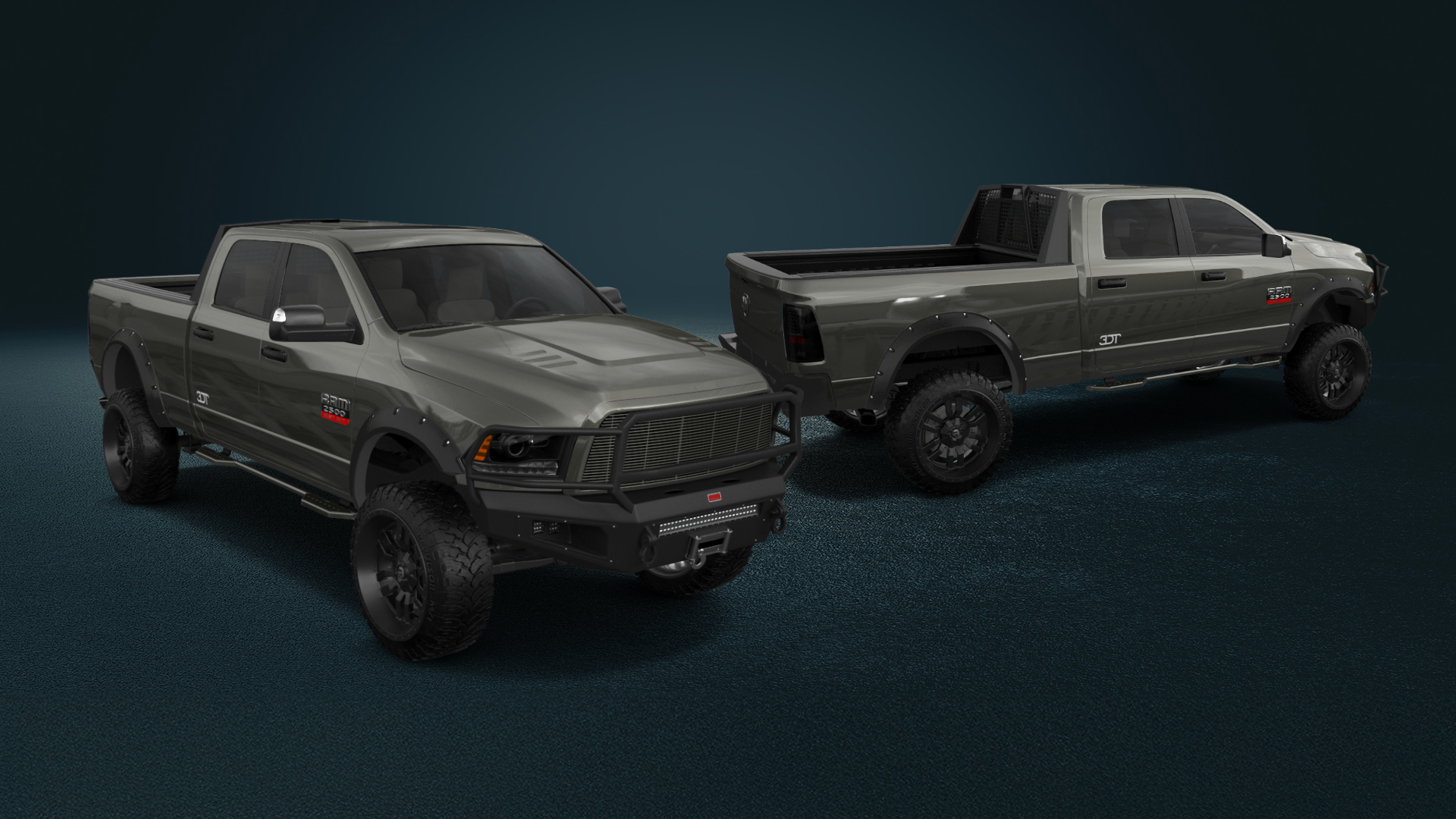 Dodge Ram 2500 4 Door Truck 2014