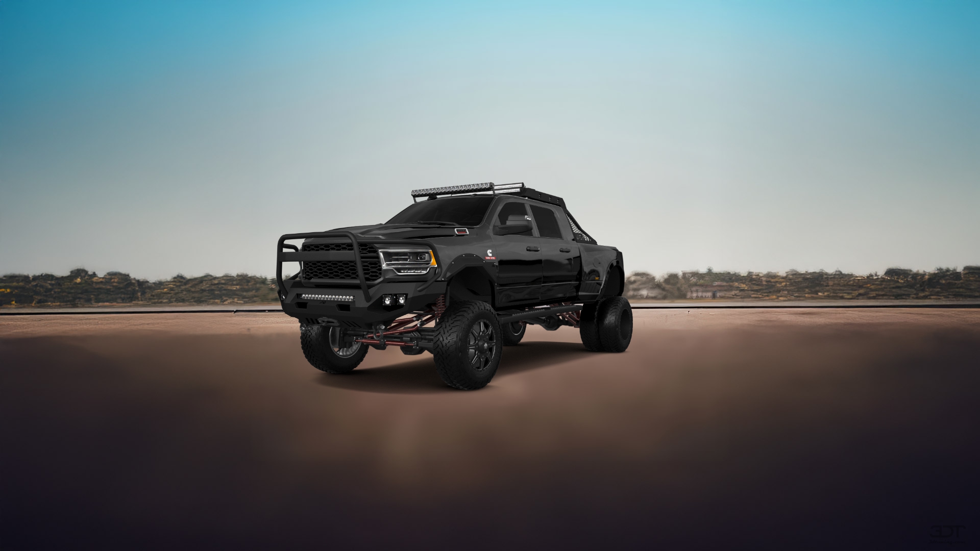 Dodge Ram 3500 4 Door pickup truck 2020 tuning