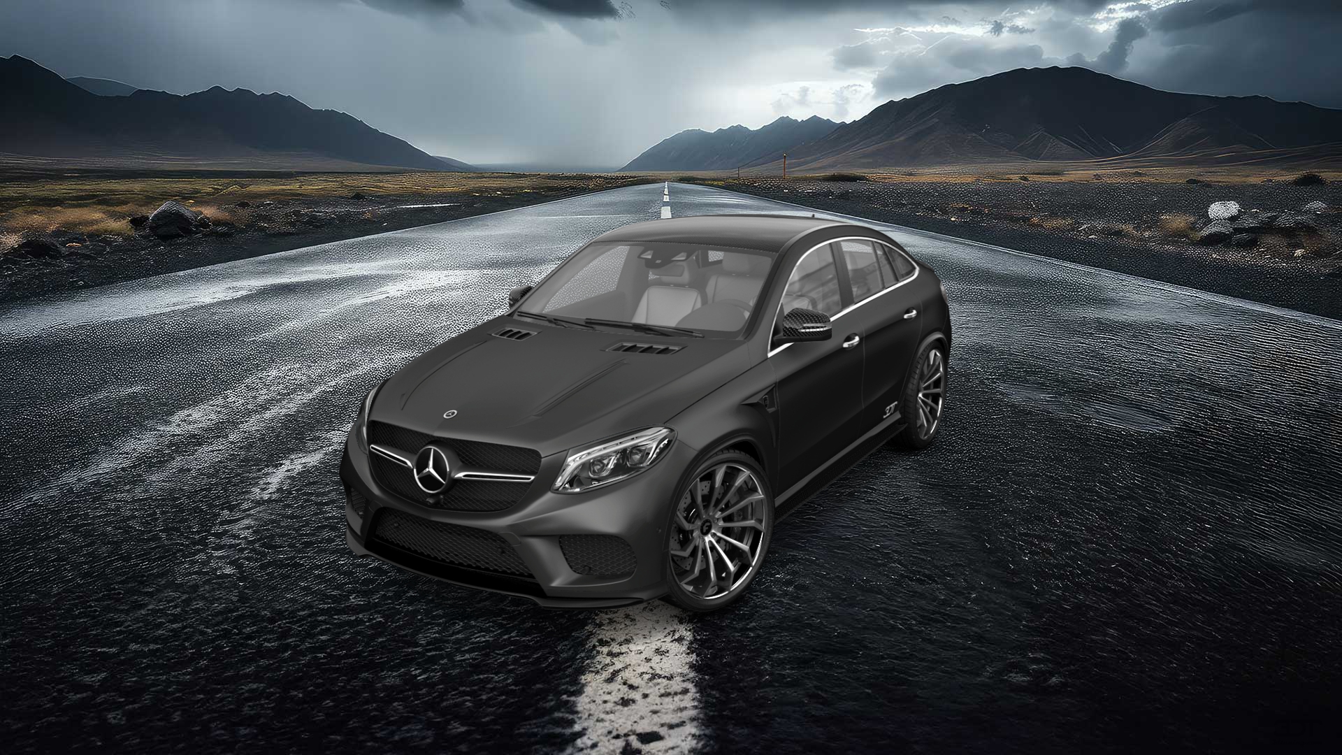 Mercedes GLE Coupe SUV 2016