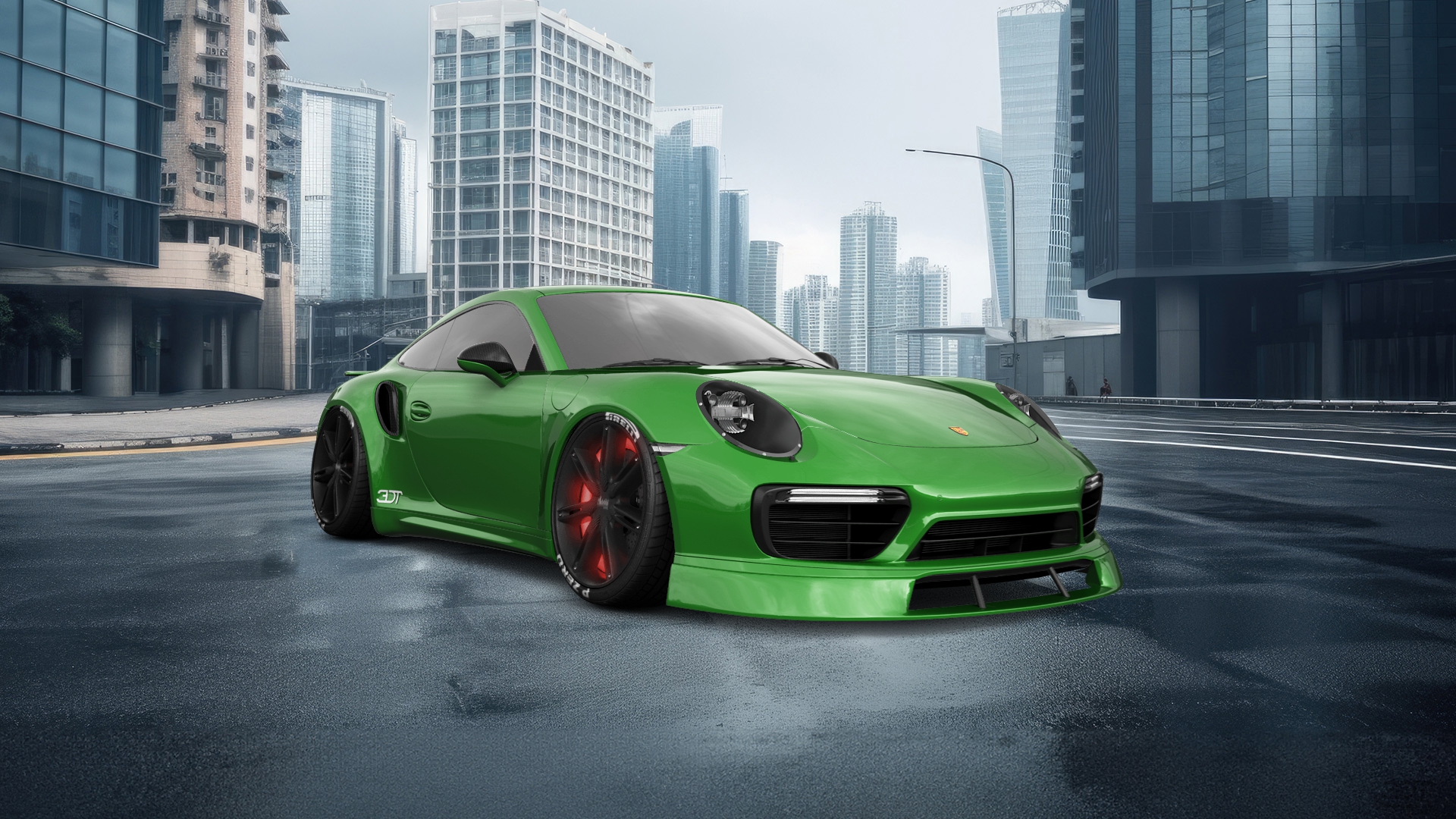 Porsche 911 Turbo S 2 Door Coupe 2014 tuning
