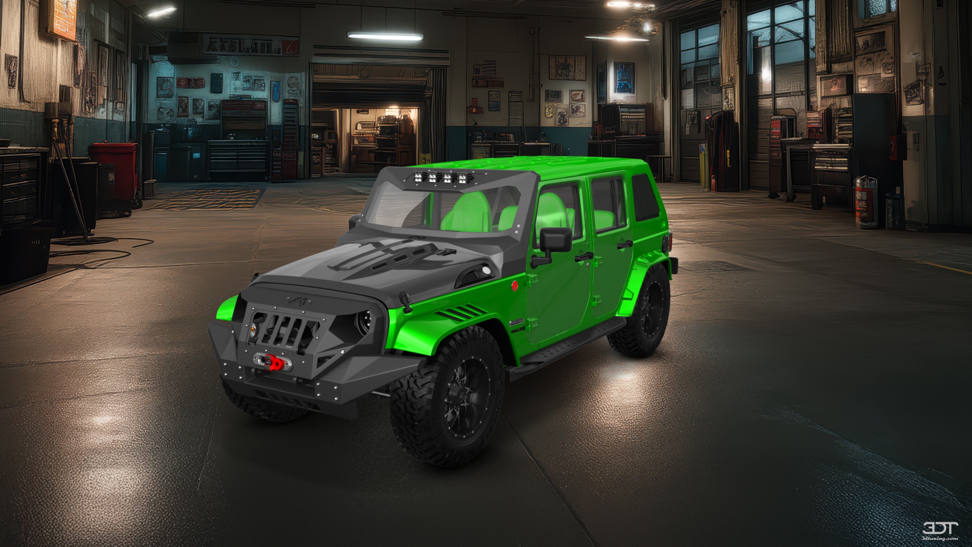 Jeep Wrangler Unlimited JK Rubicon Recon 4 Door SUV 2017 tuning