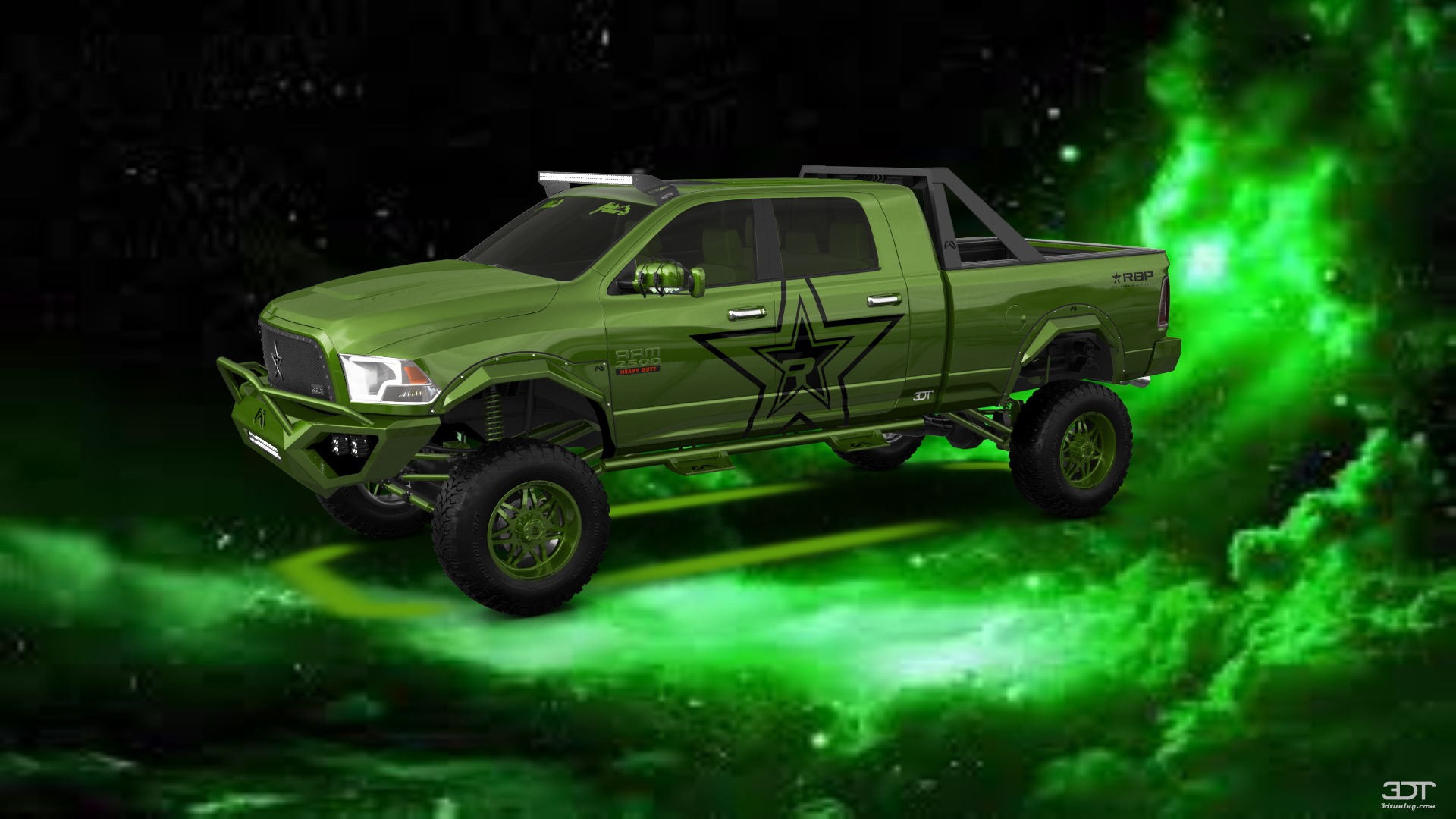 Dodge Ram 2500 Mega Cab 6.4 ft box 4 Door pickup truck 2010