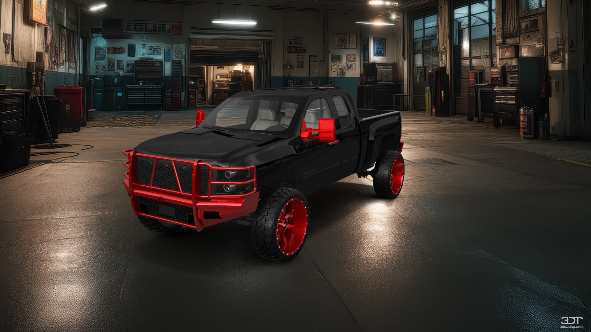 Chevrolet Silverado 2500 HD Extended Cab Pickup Truck 2007 tuning