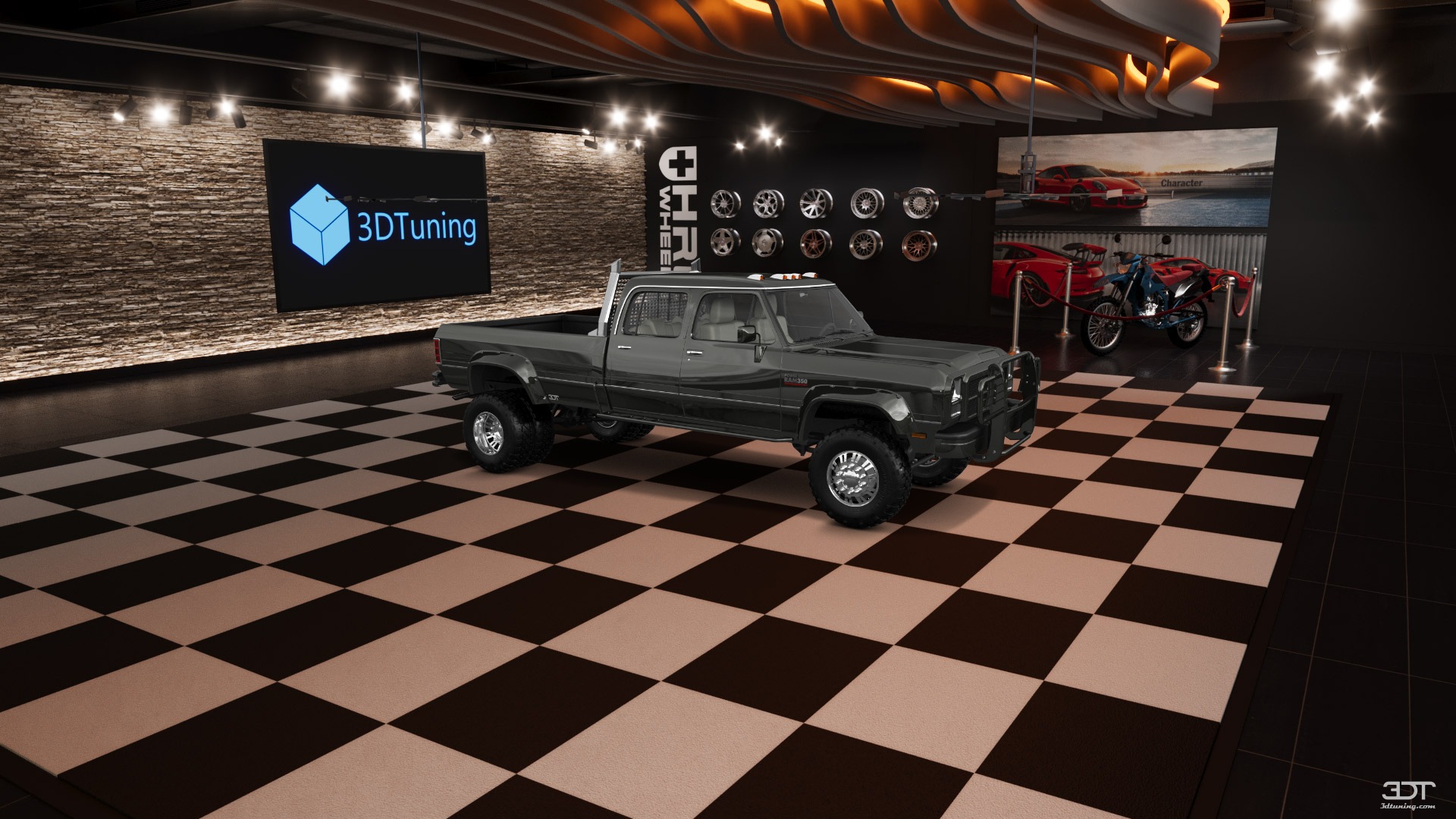 Dodge Ram 350 4 Door pickup truck 1991