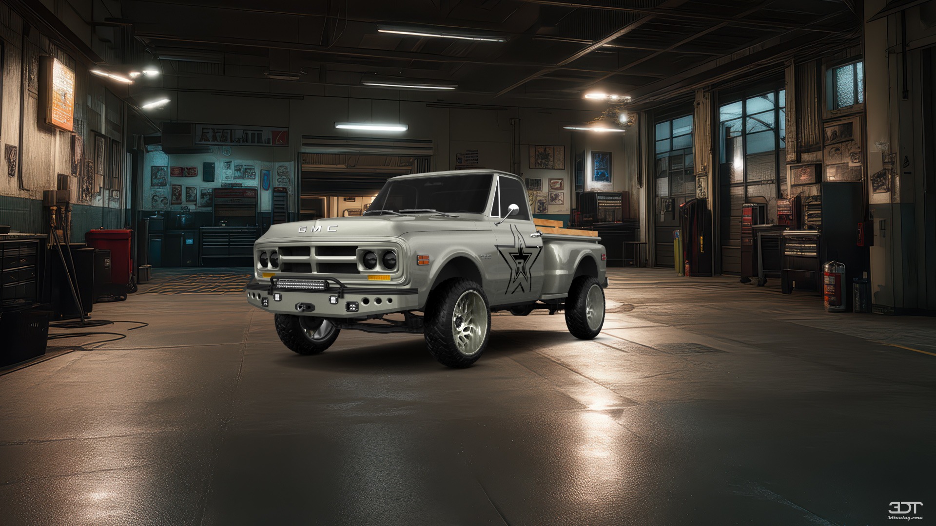 GMC K1500 2 Door pickup truck 1971 tuning