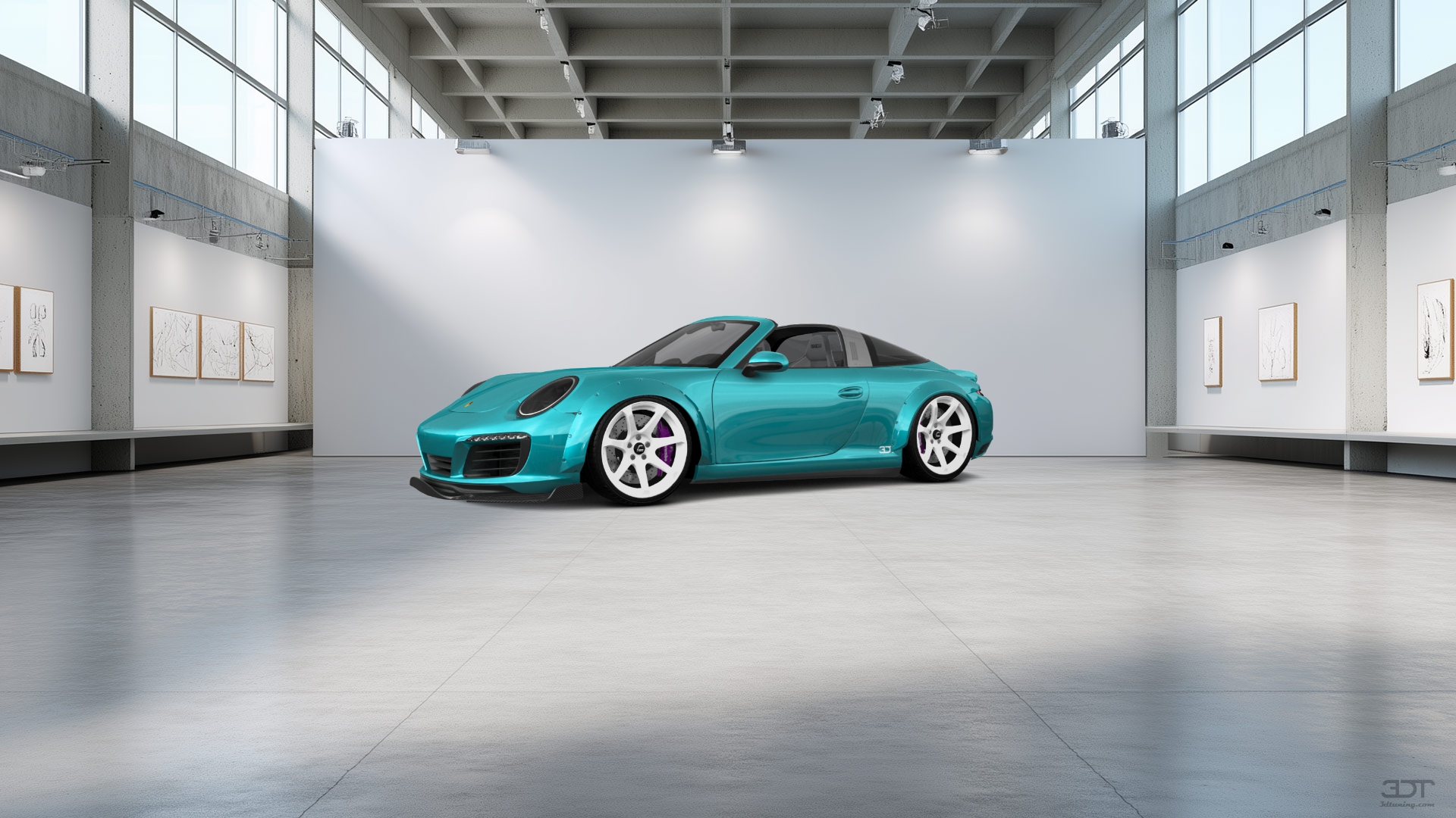 Porsche 911 Carrera Targa top 2014 tuning