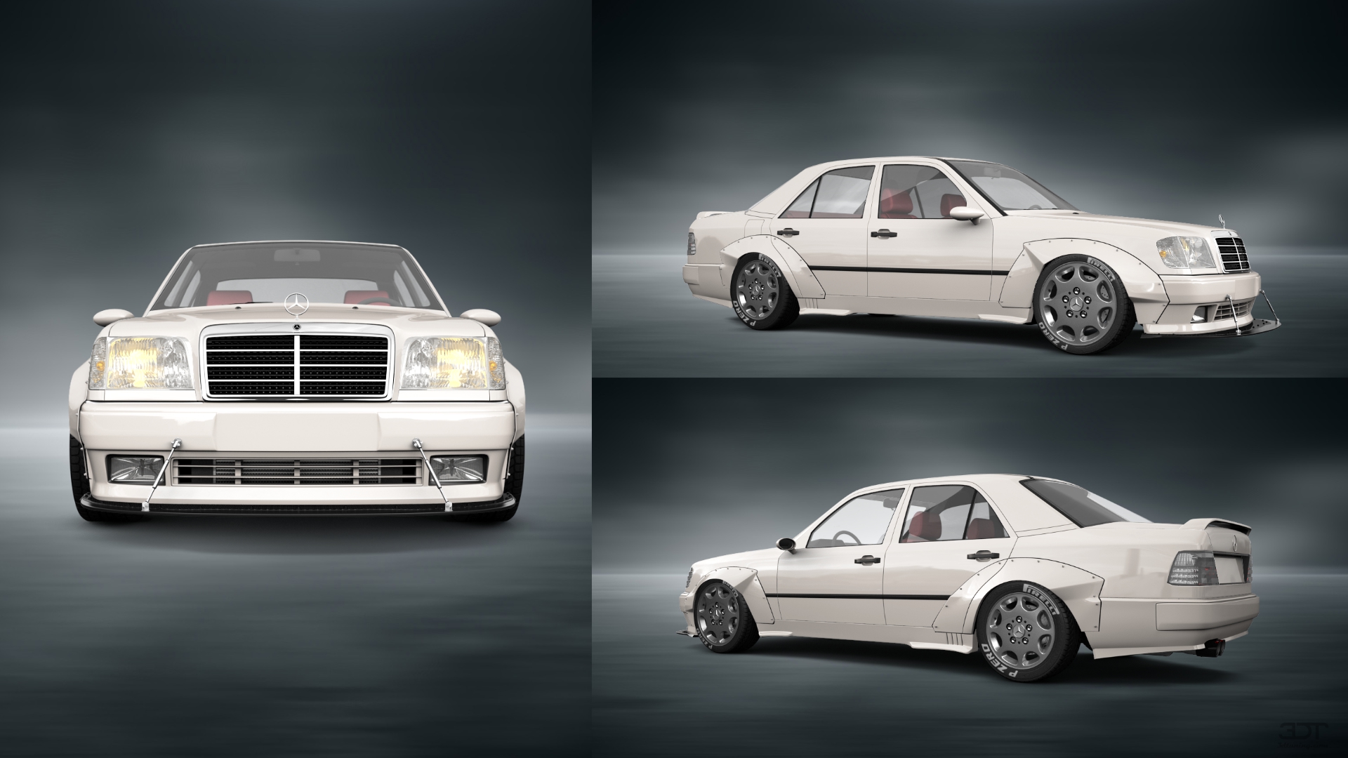 Mercedes E-Class Sedan 1984 tuning