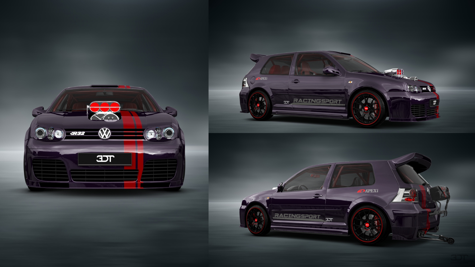 Volkswagen Golf 4 (mk4) 3 Door Hatchback 1997 tuning