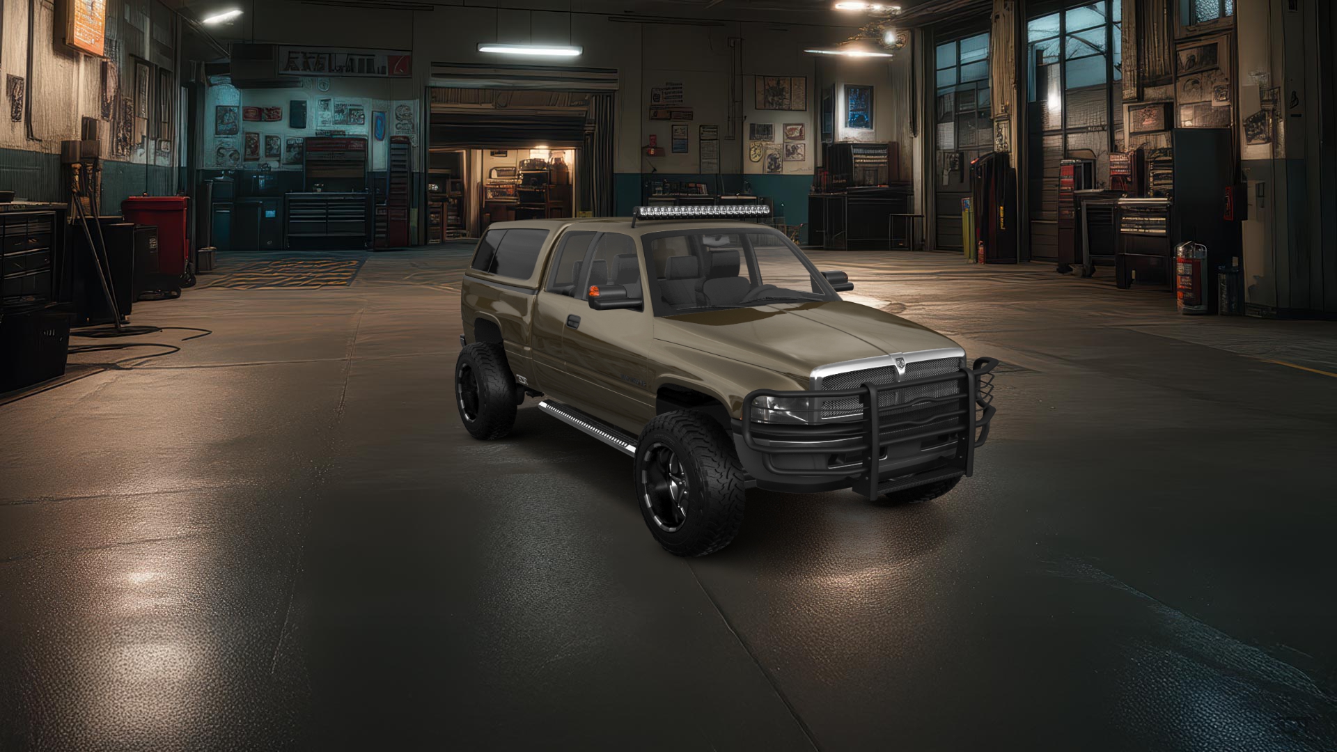 Dodge Ram 1500 Club Cab Pickup Truck 1999 tuning